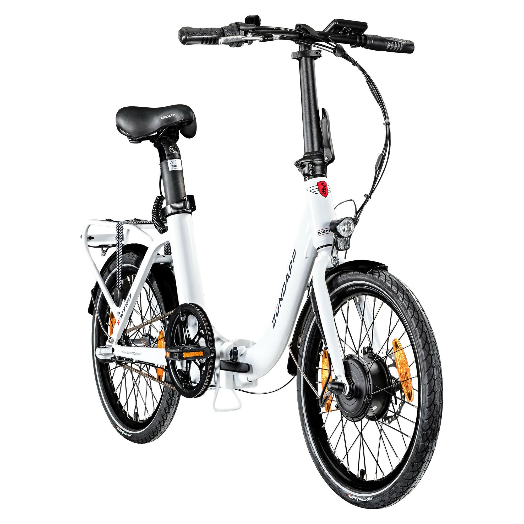 Zündapp ZXT20 bicicletă electrică pliabilă 20 inch negru