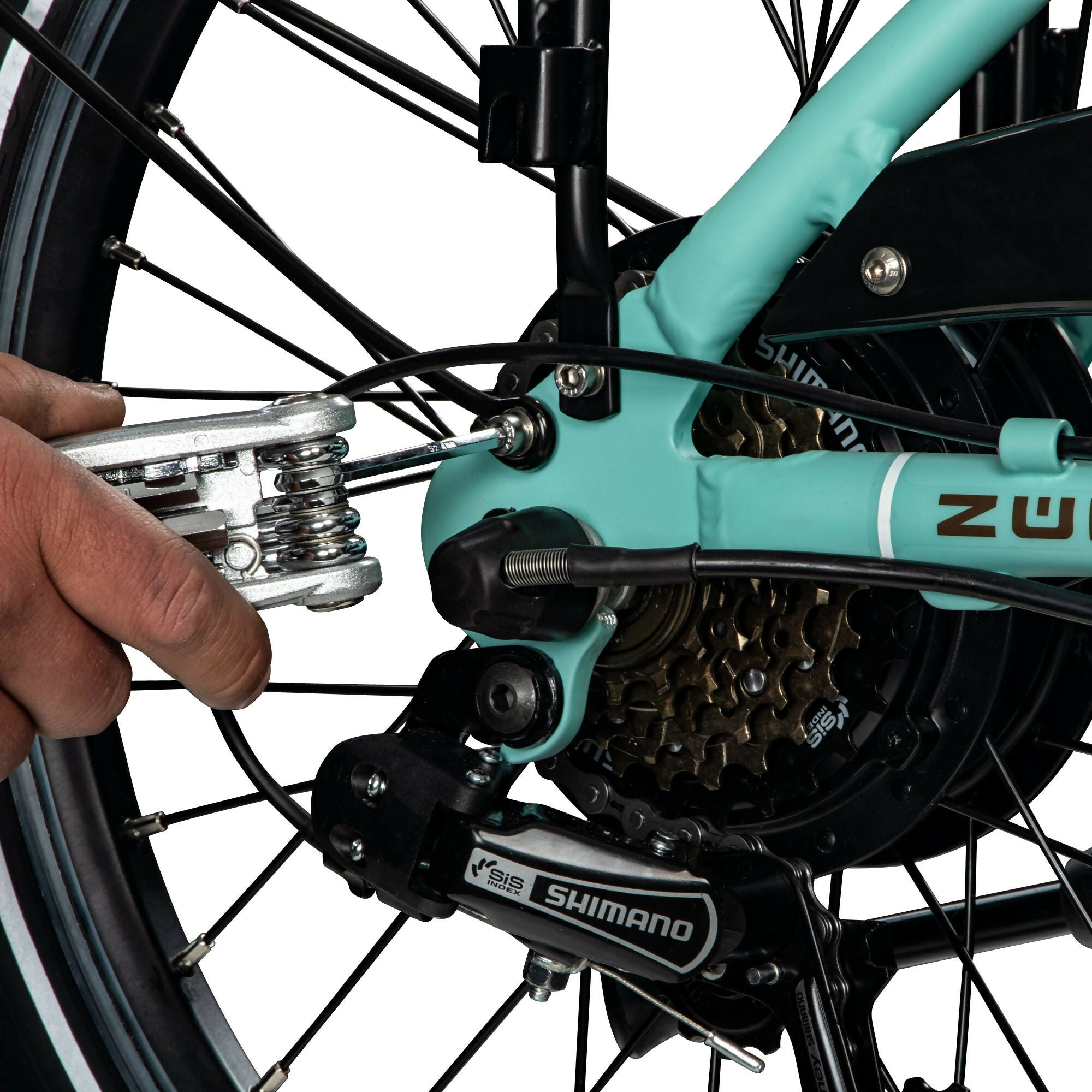 Zündapp TA00001 multitool bicicletă 16 funcții argintiu