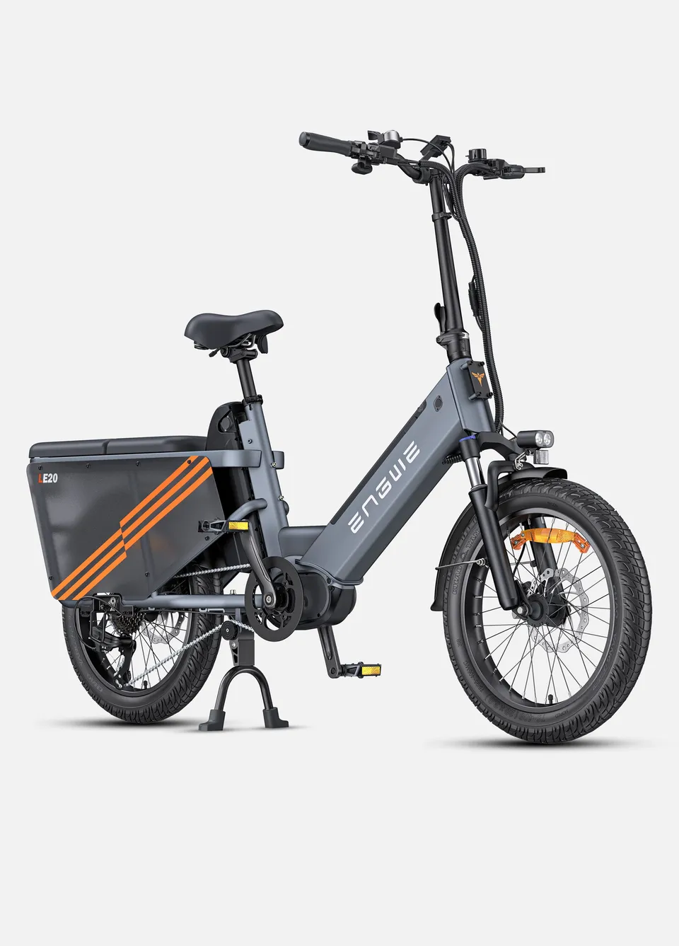 ENGWE LE20 bicicletă electrică cargo longtail albastru
