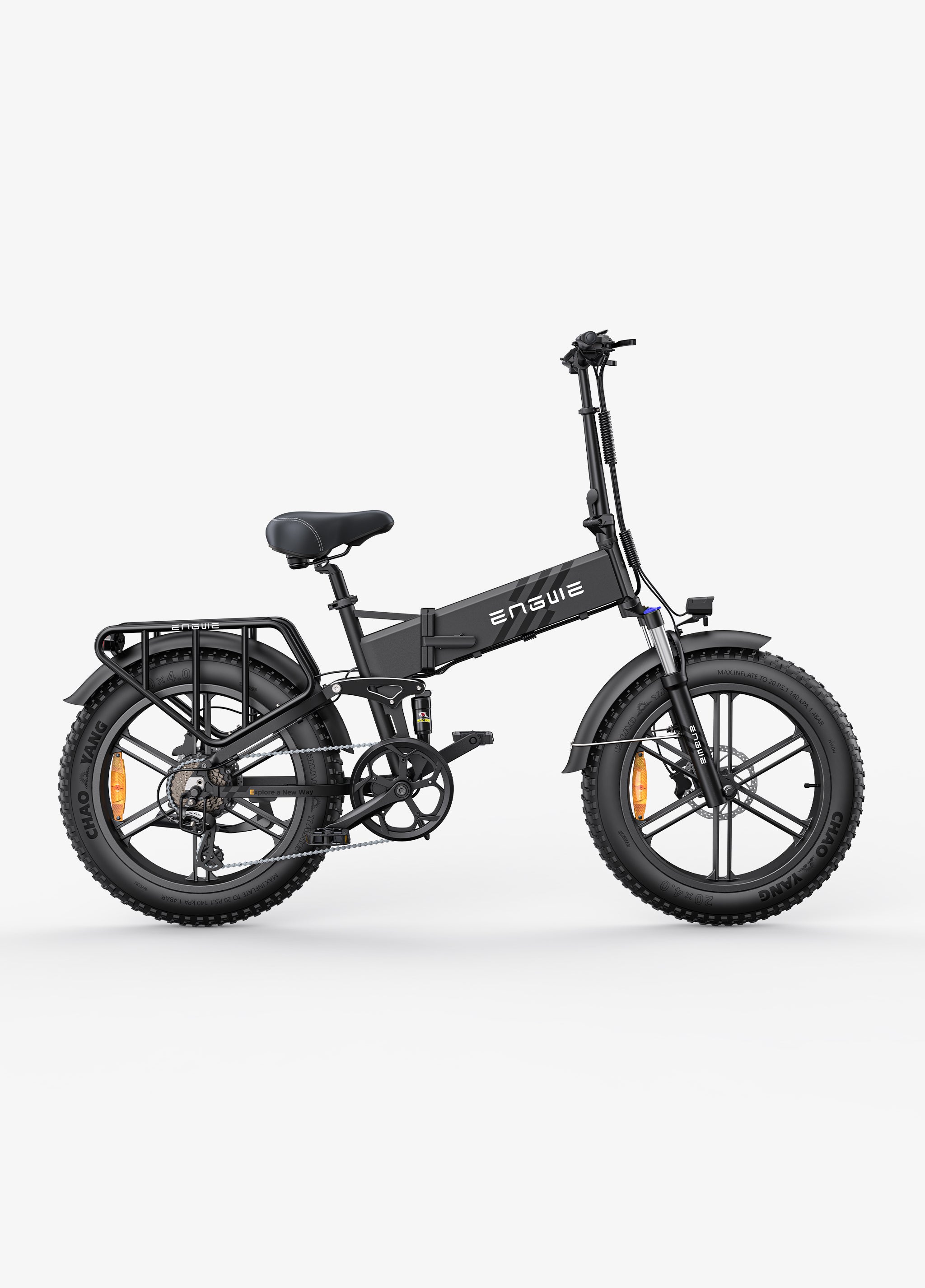 ENGWE Engine Pro 2.0 bicicleta electrica negru suspensie totala