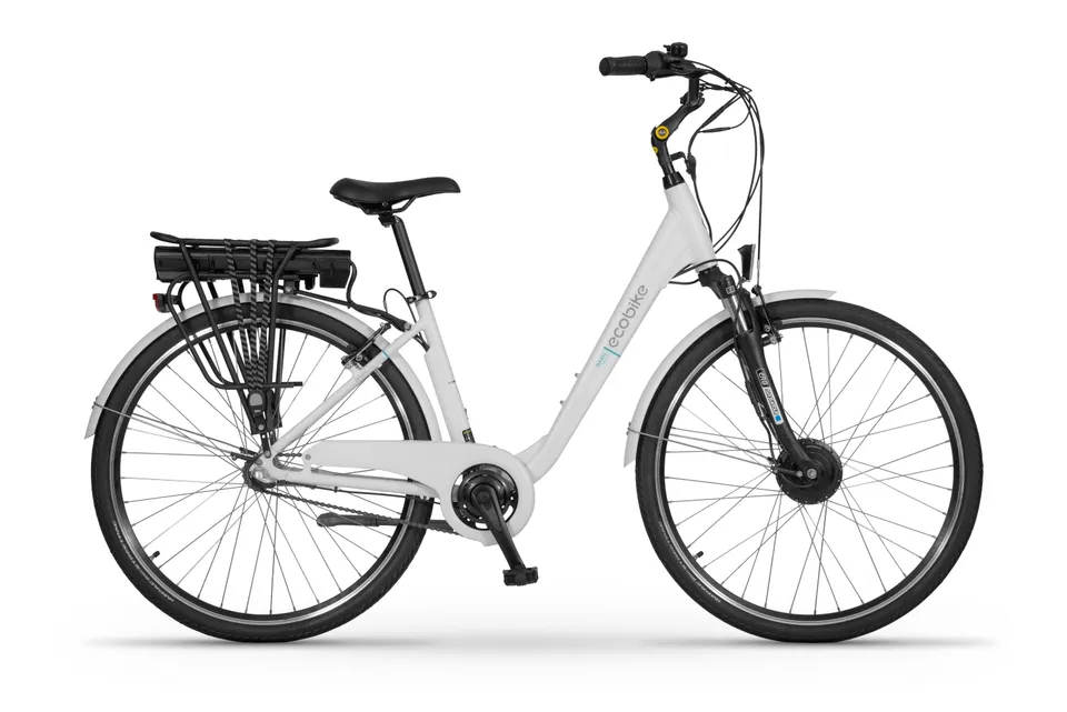 Ecobike Basic Nexus White bicicleta electrica 11.6Ah cadru 17