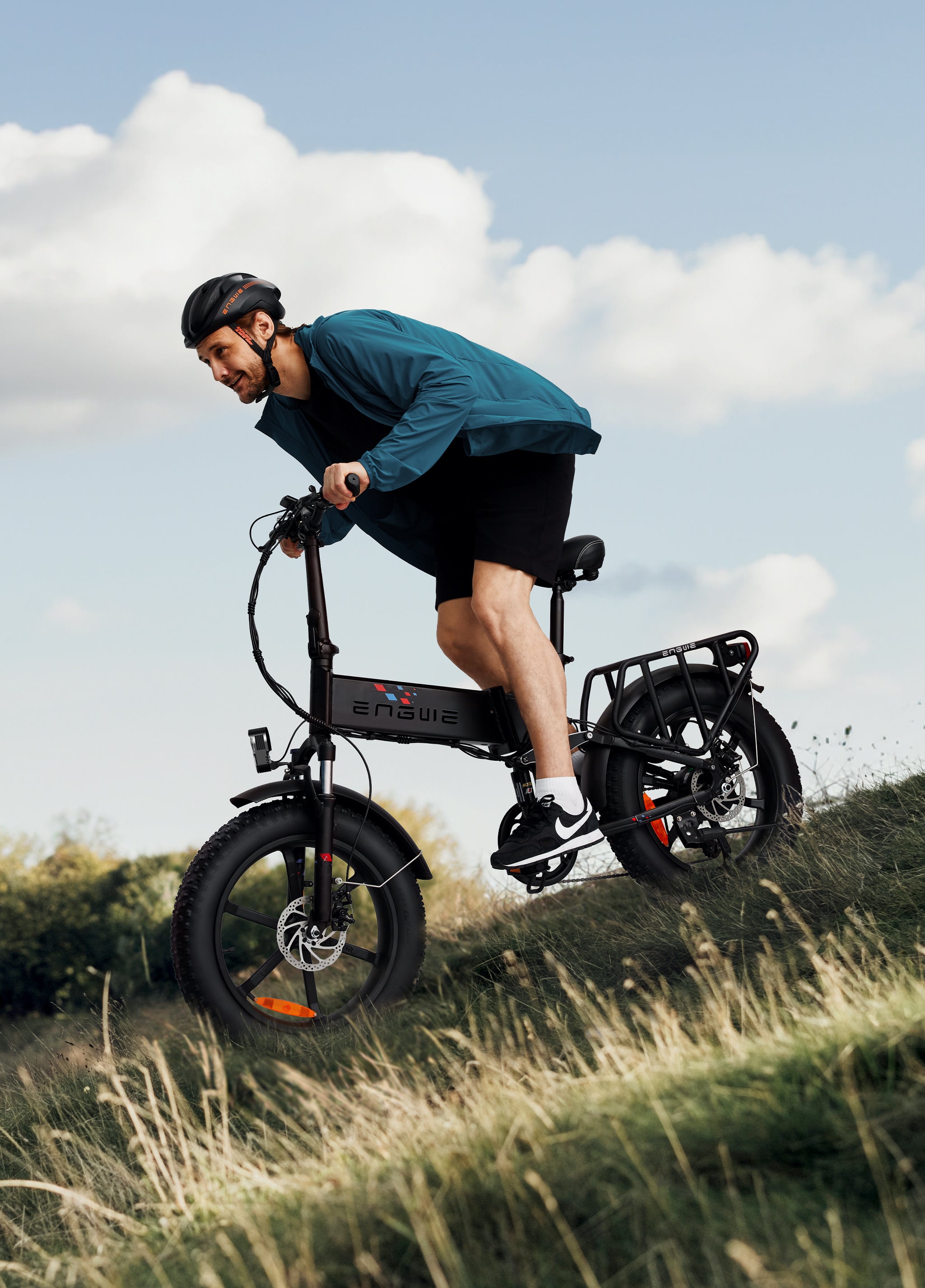 ENGWE Engine X bicicletă electrică pliabilă 20x4.0 negru