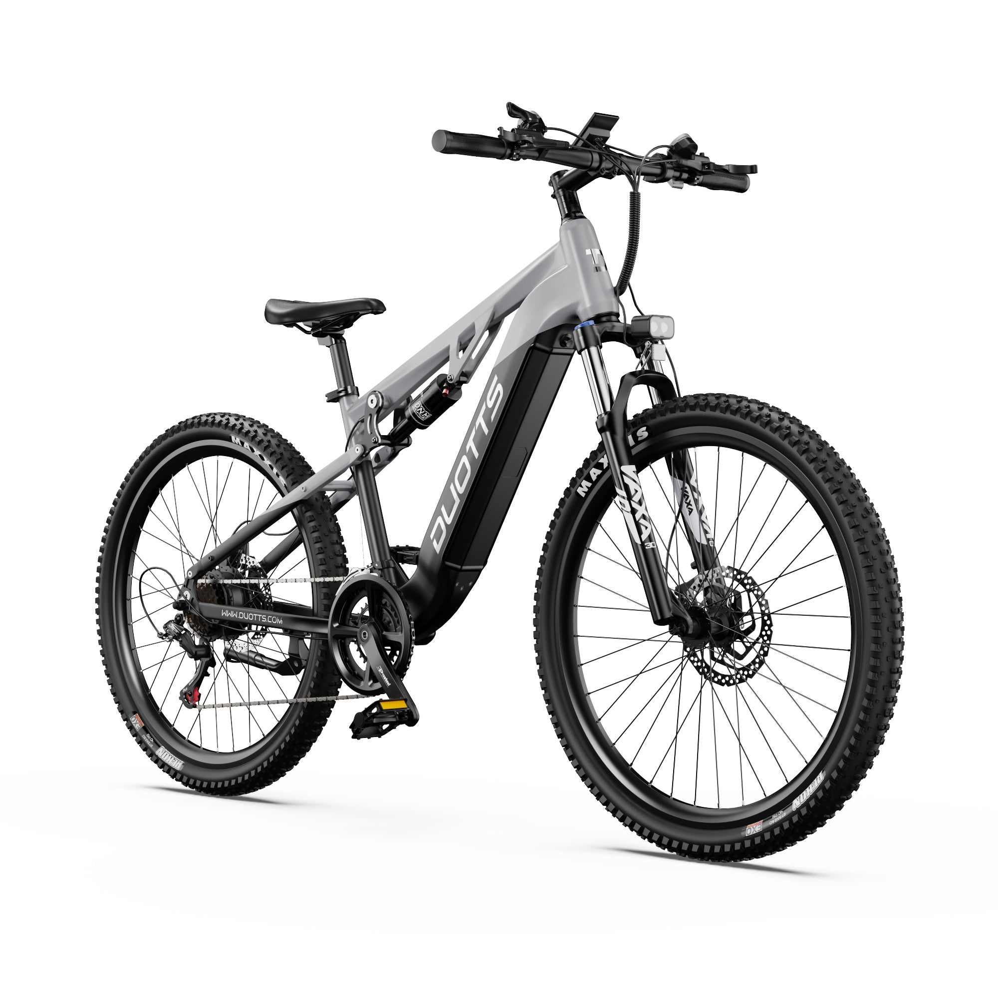 DUOTTS E29 bicicleta electrica negru-rosu