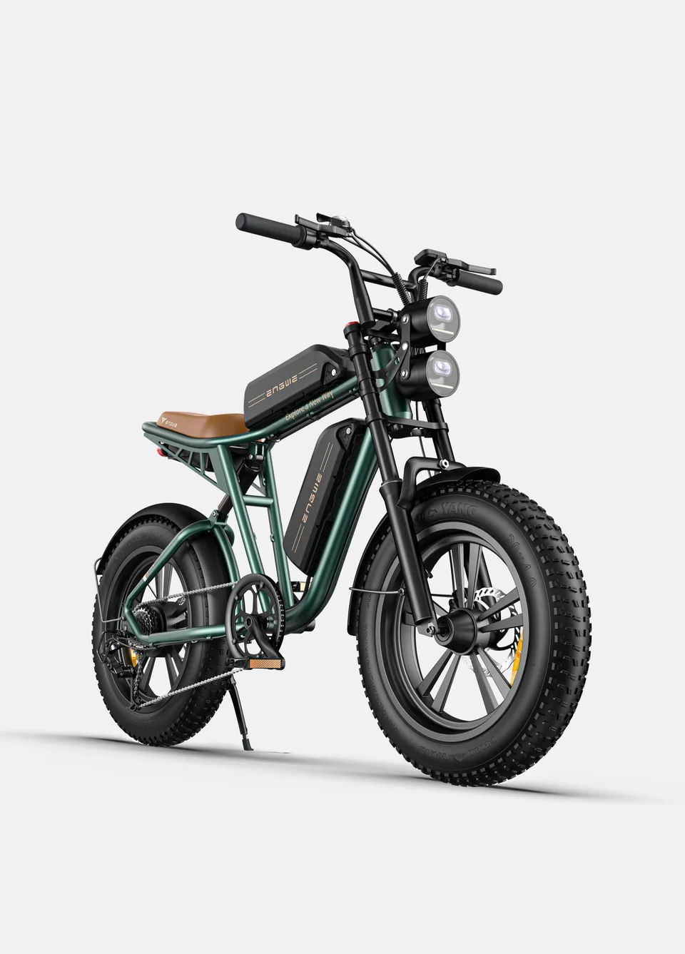 ENGWE M20 bicicleta electrica negru baterie dubla 150 km