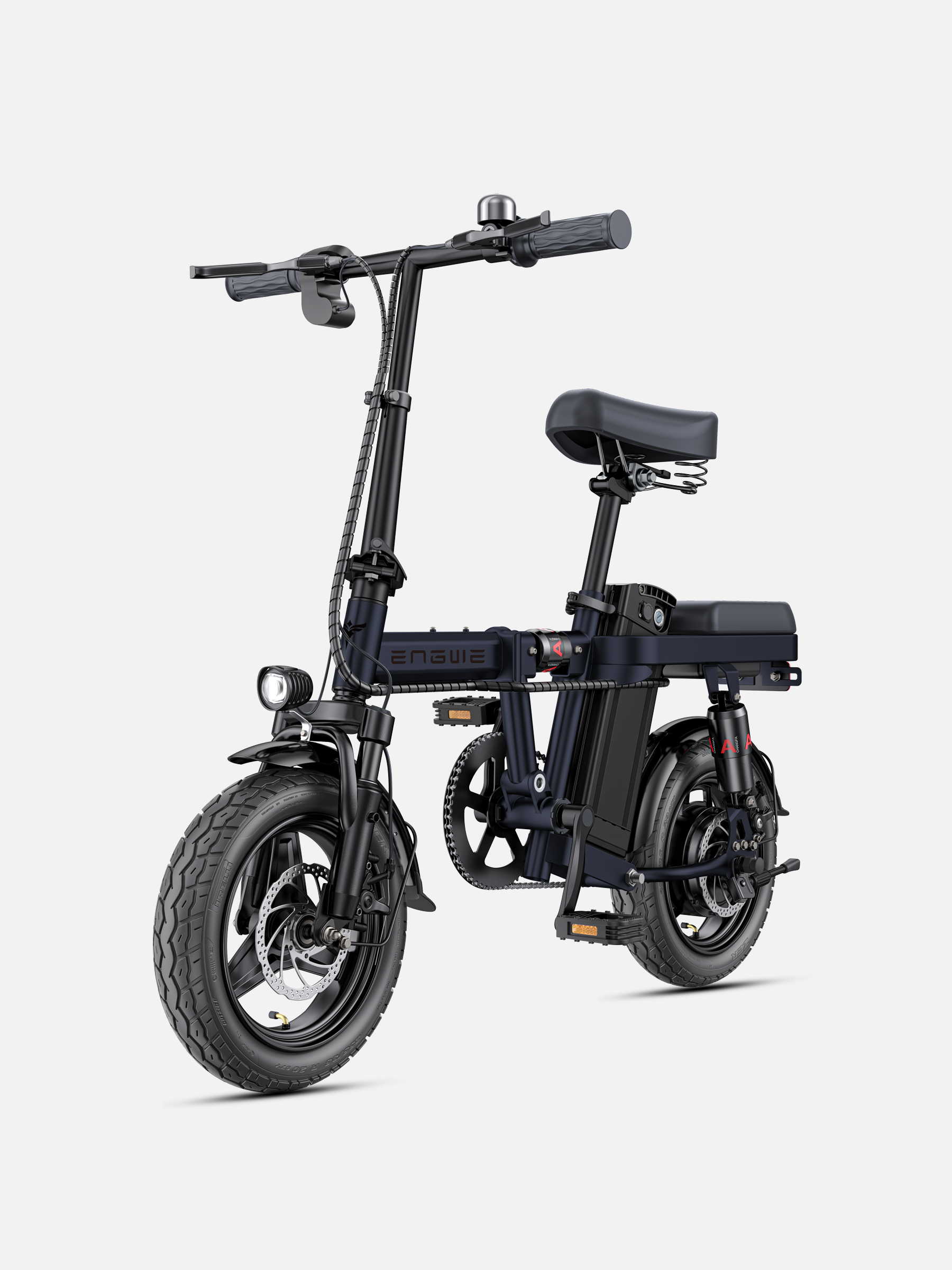 ENGWE T14 mini bicicletă electrică pliabilă portocaliu