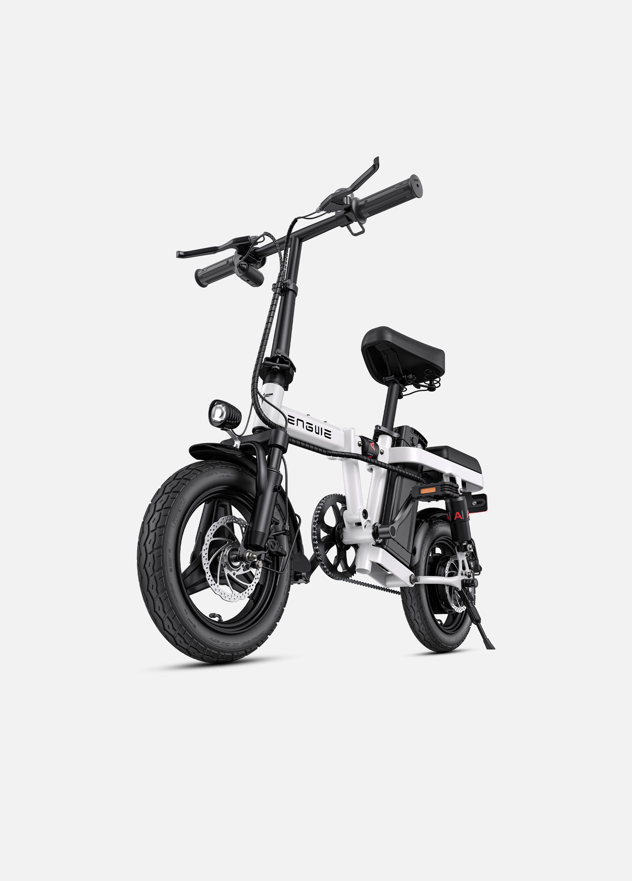 ENGWE T14 mini bicicletă electrică pliabilă portocaliu