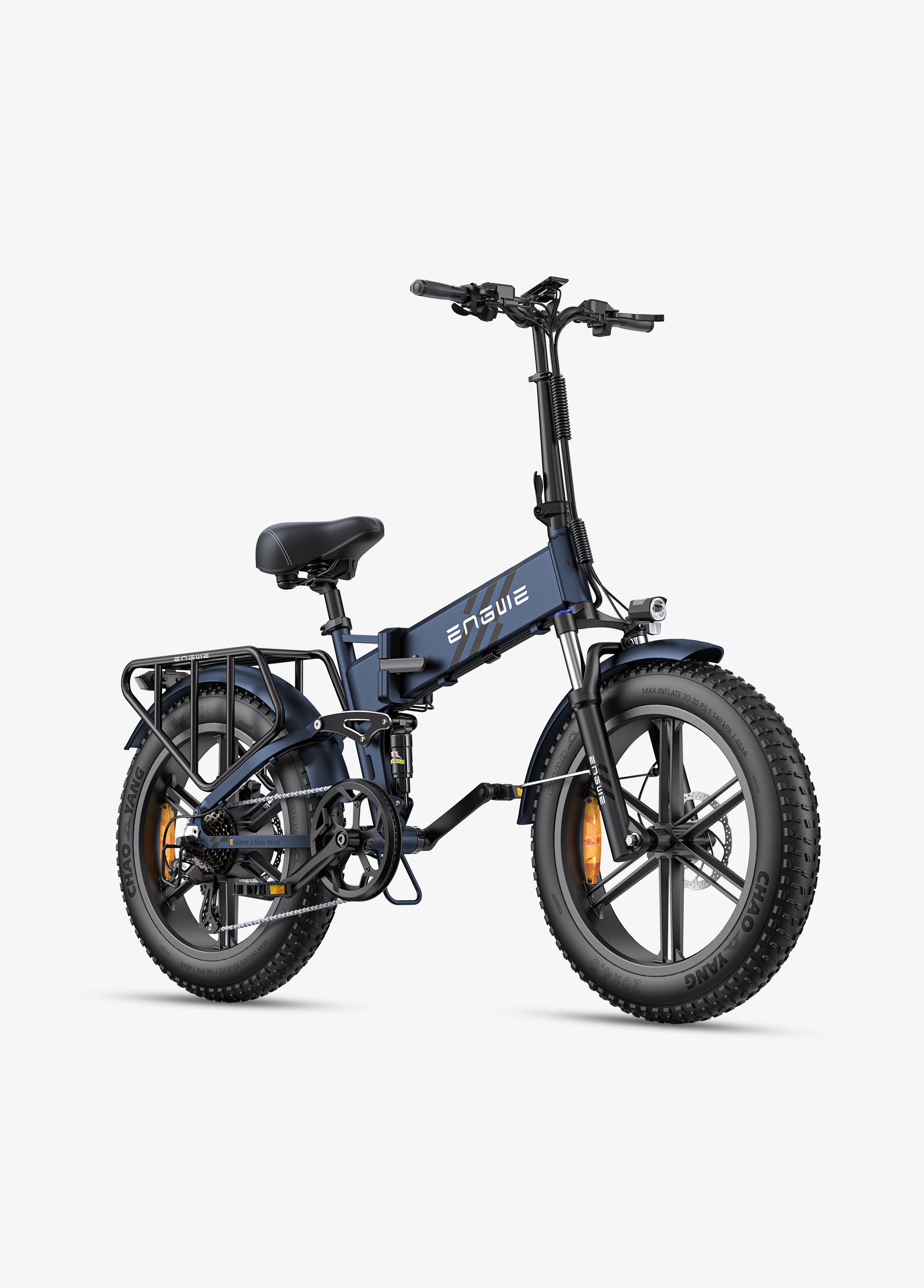 ENGWE Engine Pro 2.0 bicicleta electrica negru suspensie totala