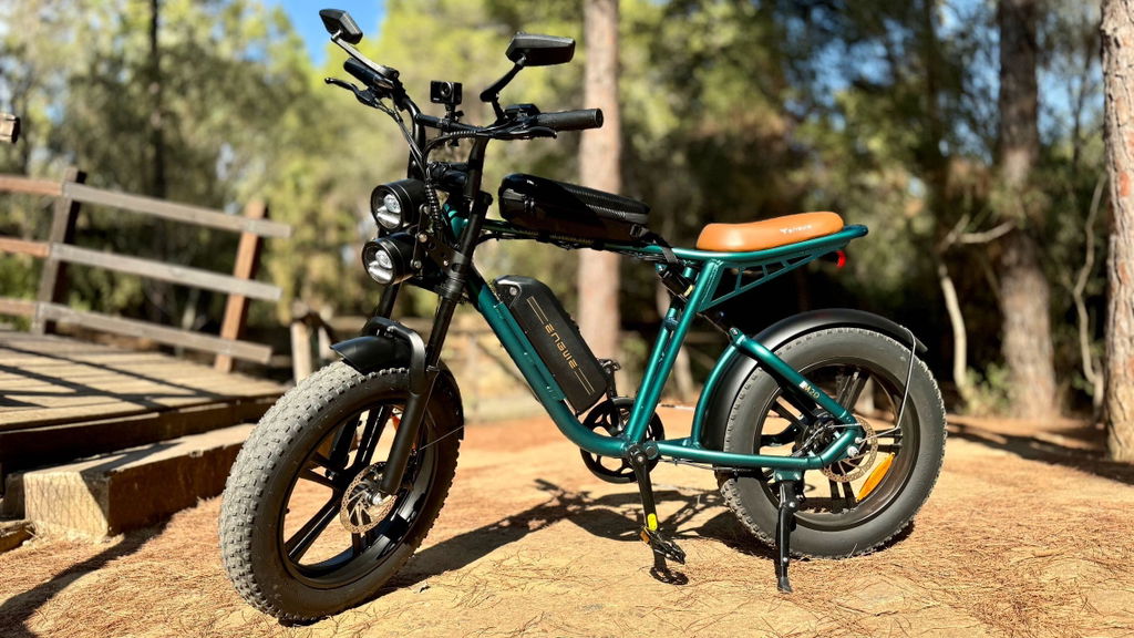 ENGWE M20 bicicleta electrica negru baterie dubla 150 km