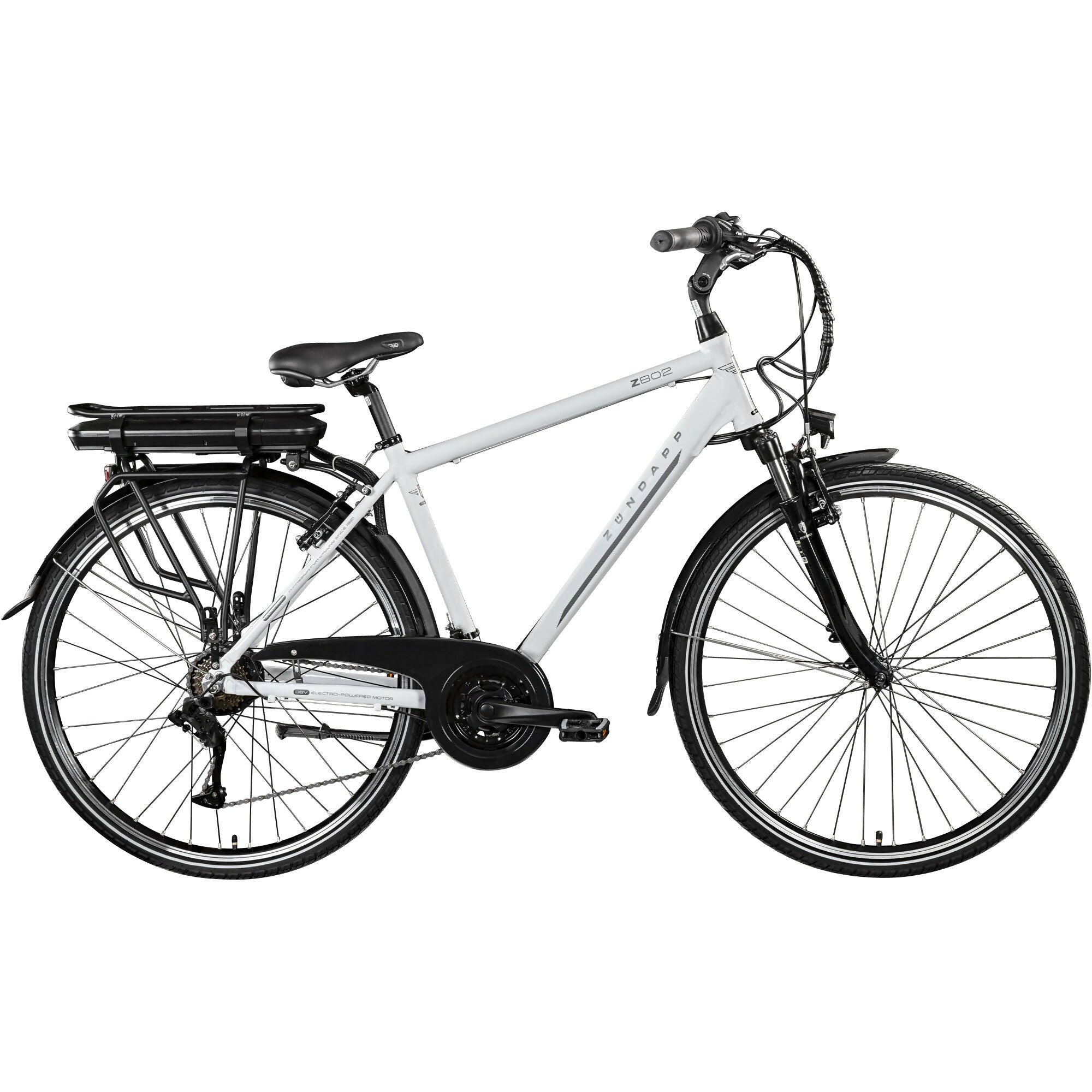 Zundapp Z802 bicicleta electrica trekking 28 gri