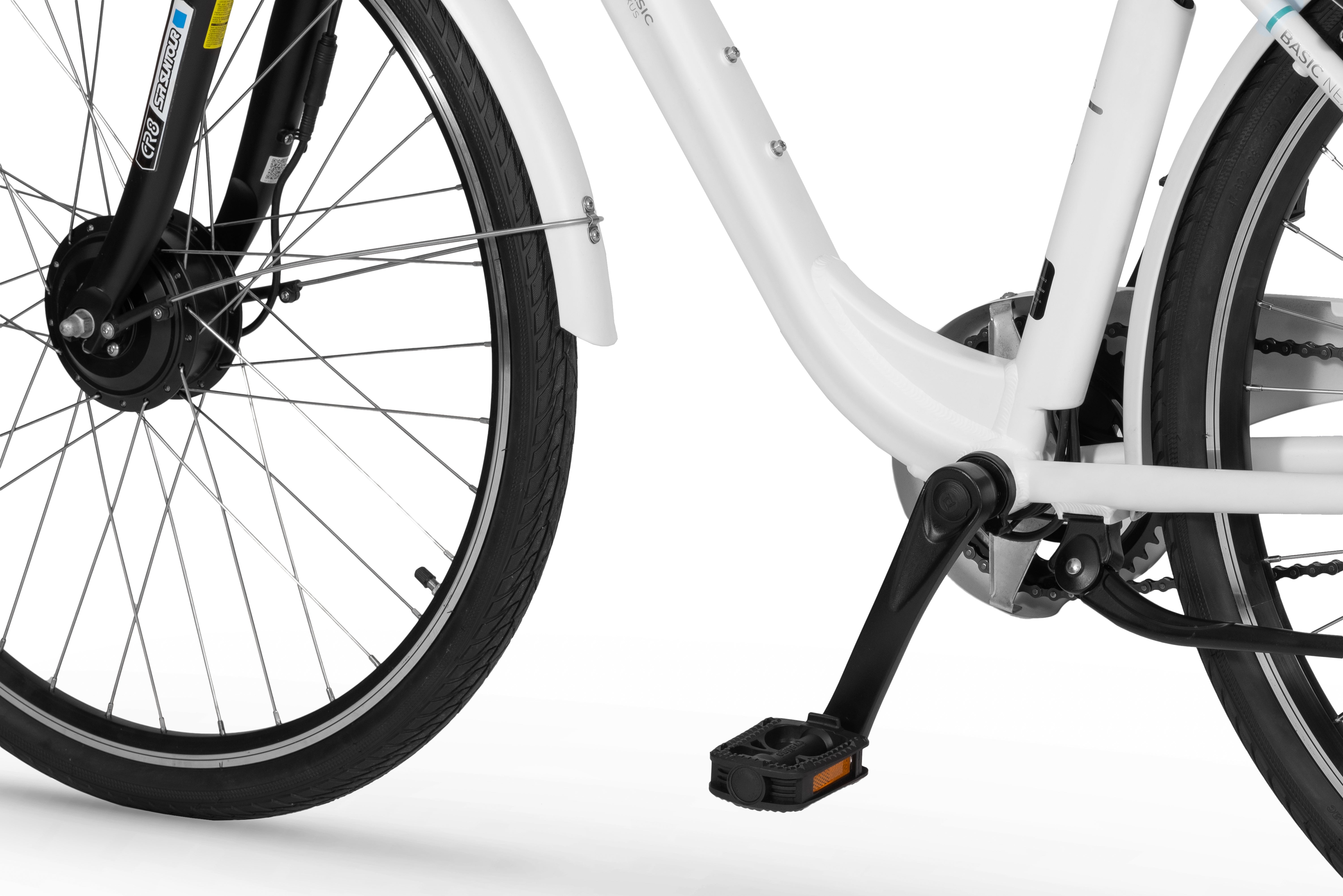 Ecobike Basic Nexus White bicicleta electrica 11.6Ah cadru 17