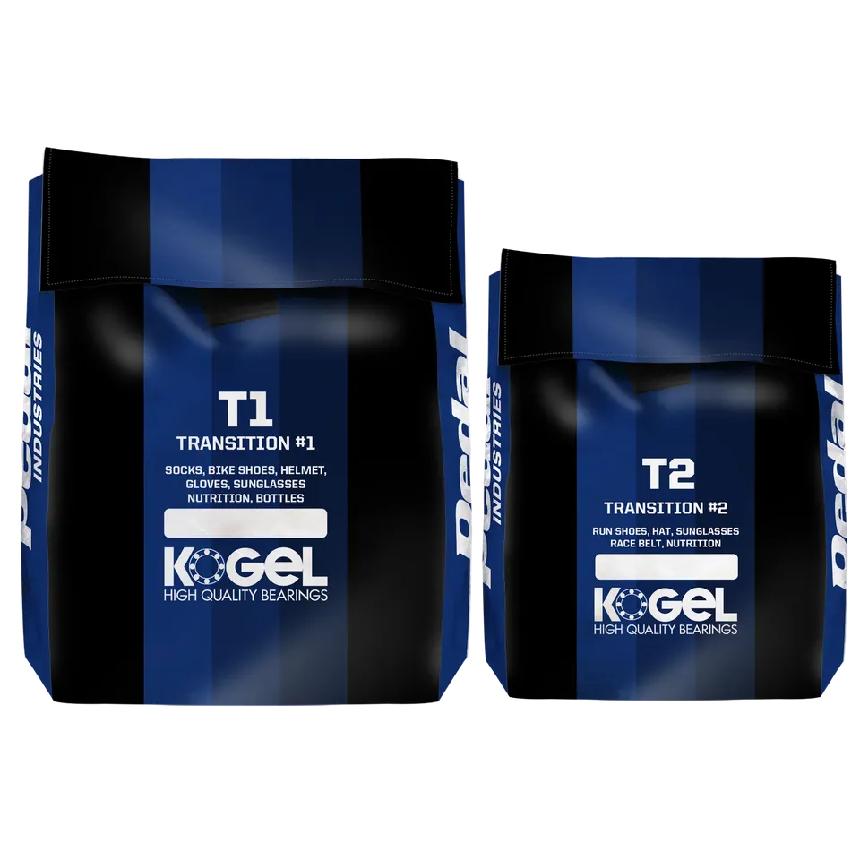 Kogel Bearings T1/T2 genți tranziție triatlon negre