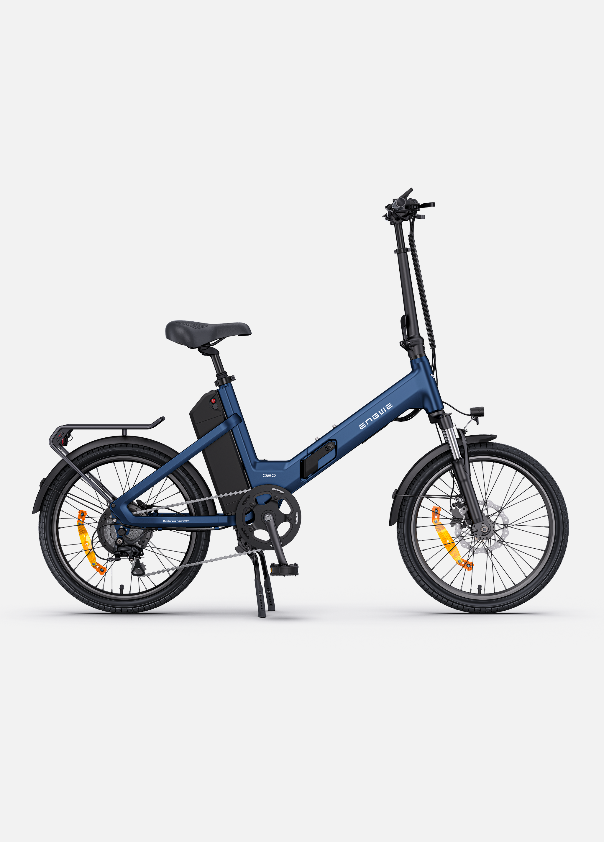 ENGWE O20 Boost bicicletă electrică pliabilă gri grafit