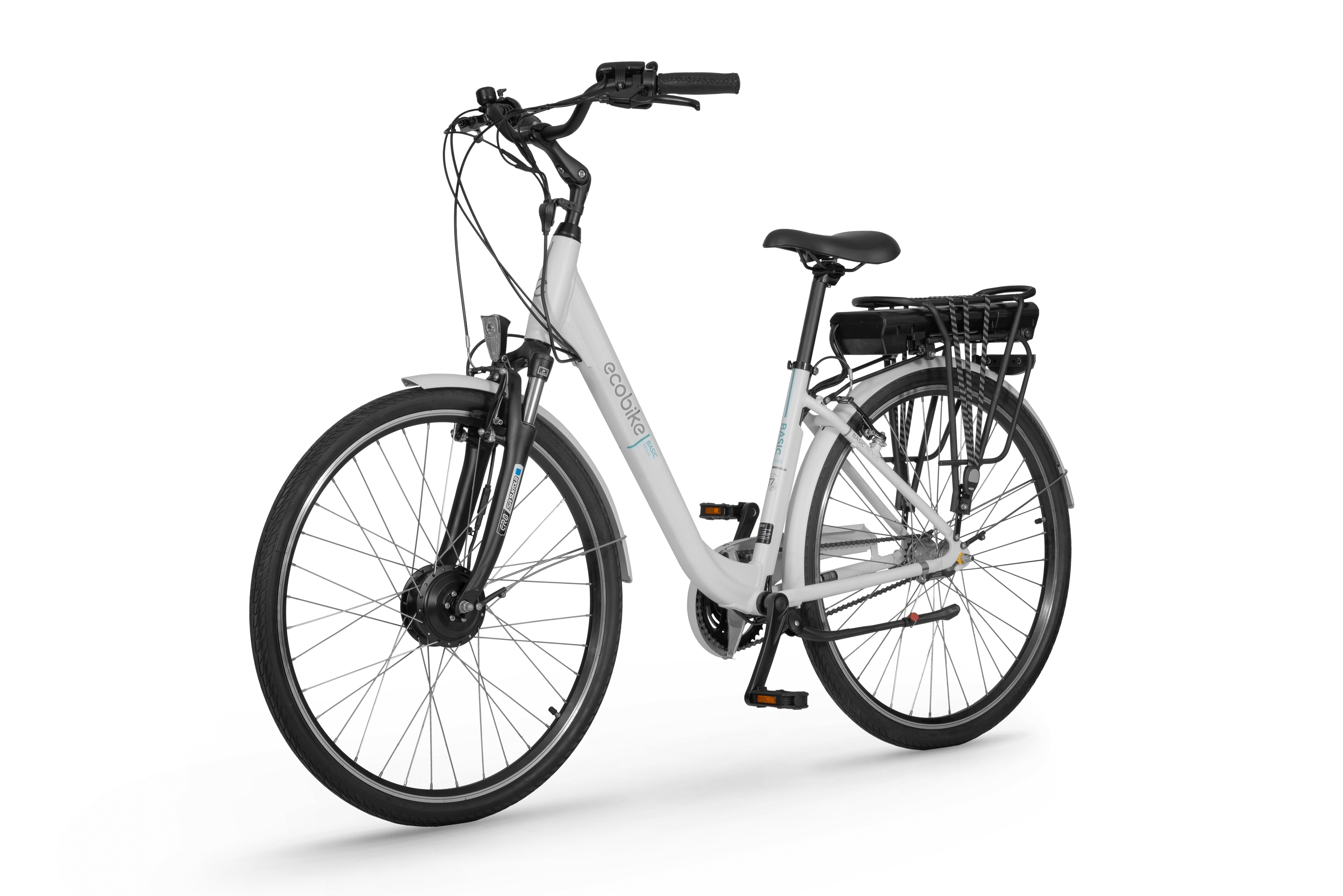 Ecobike Basic Nexus White bicicleta electrica 11.6Ah cadru 17