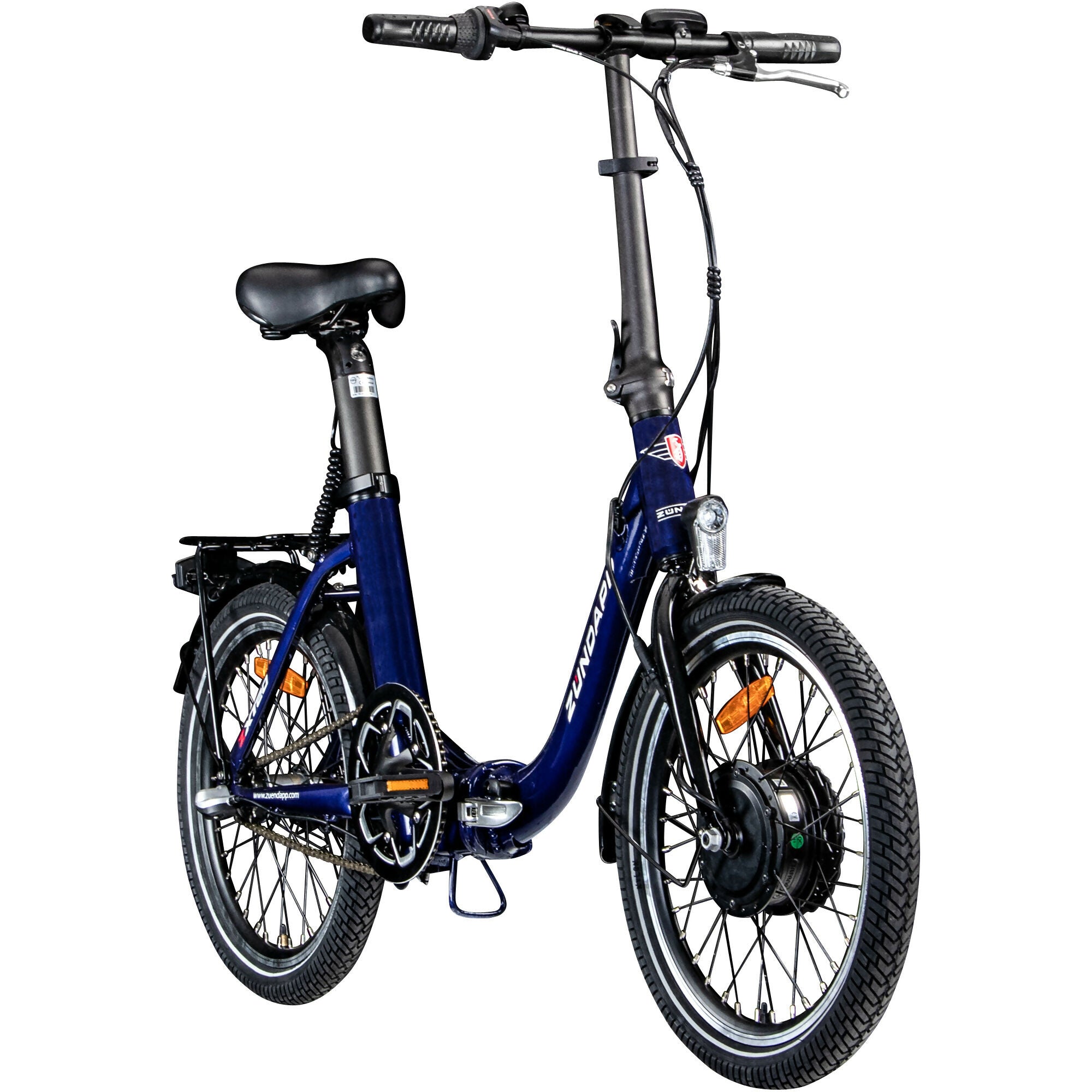 Zündapp ZXT20 bicicletă electrică pliabilă 20 inch negru