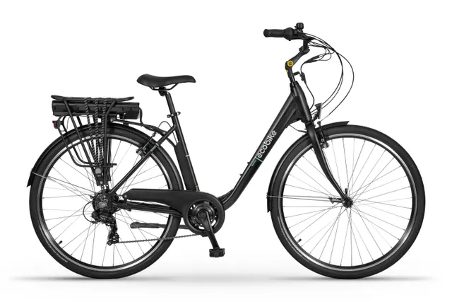 Ecobike Basic Black bicicleta electrica 11.6Ah Shimano 7 viteze