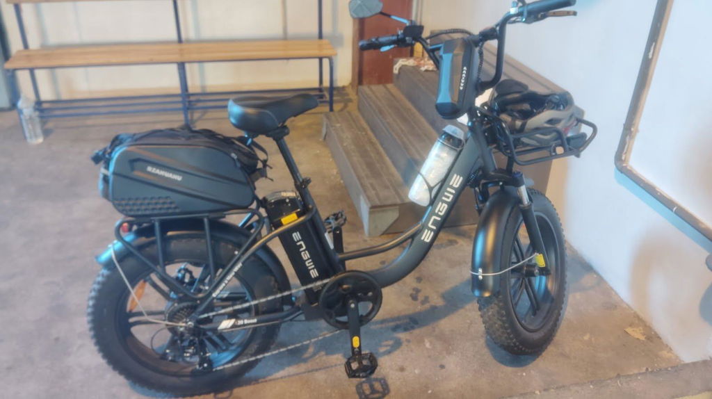 ENGWE L20 Boost bicicletă electrică neagră 126km