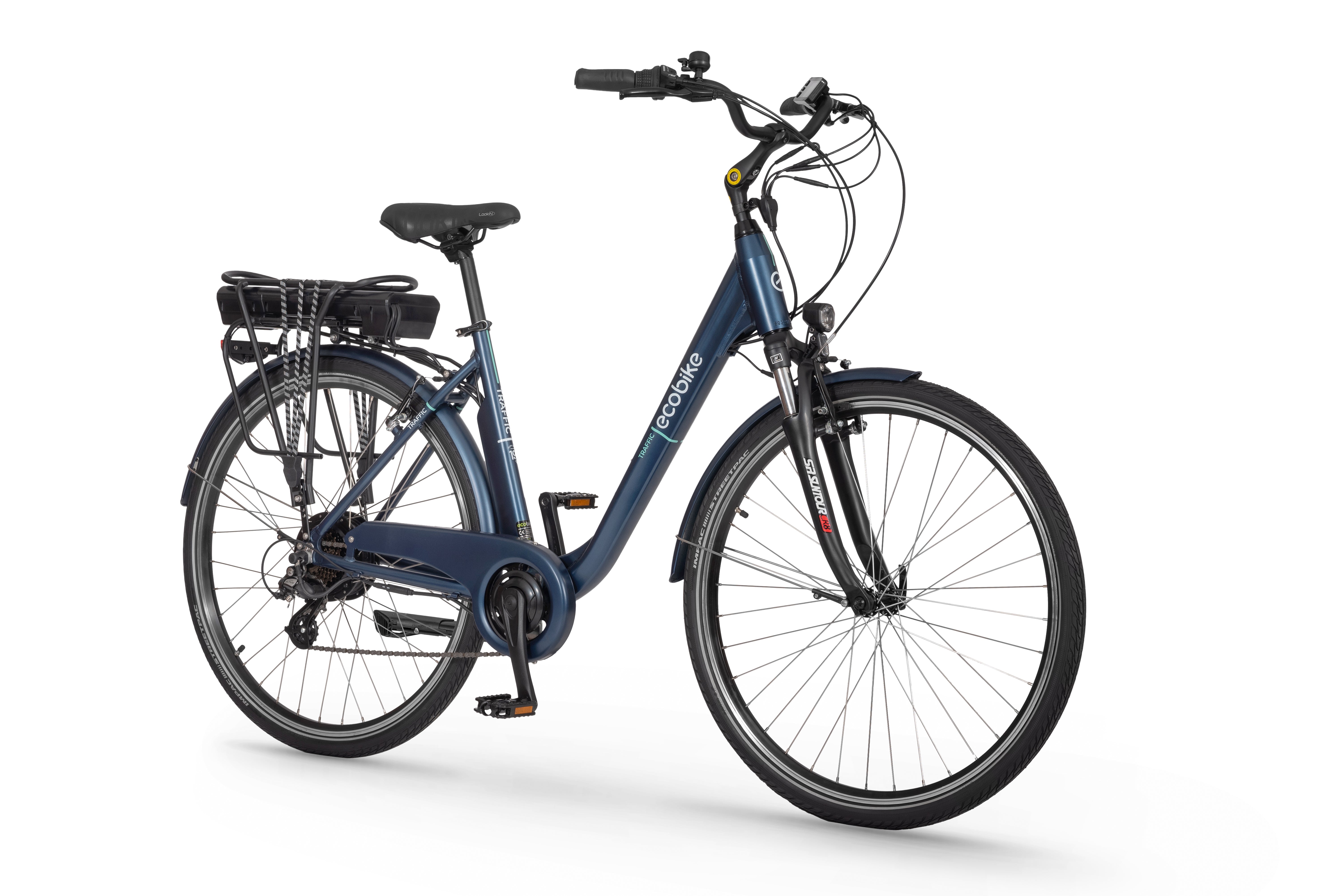 Ecobike Traffic Blue Pro bicicleta electrica 28" 17,5Ah