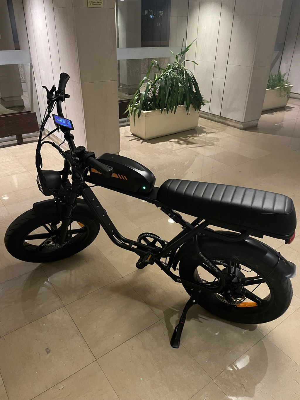 ENGWE M1 bicicleta electrica negru baterie dubla 170 km