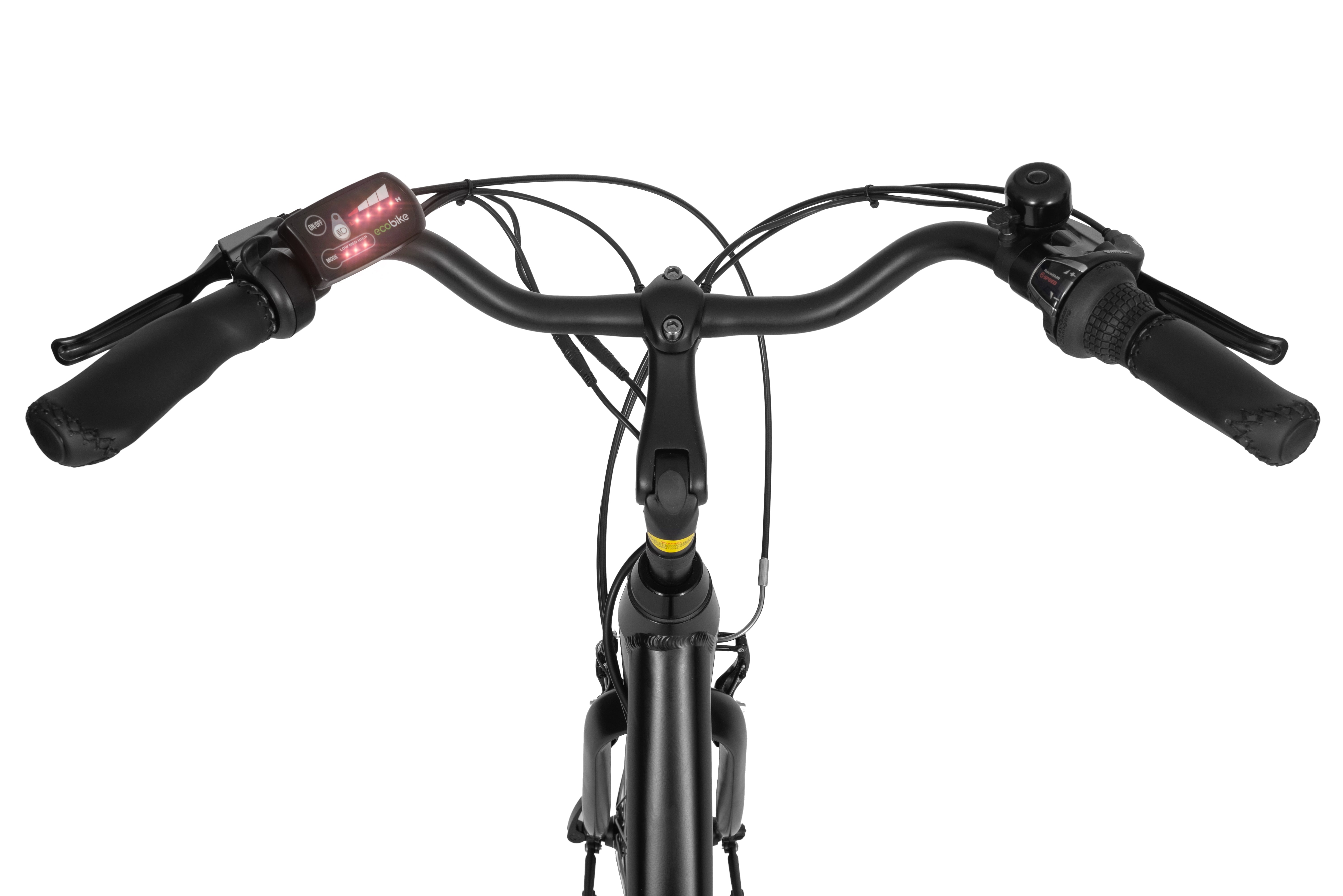 Ecobike Basic Black bicicleta electrica 11.6Ah Shimano 7 viteze