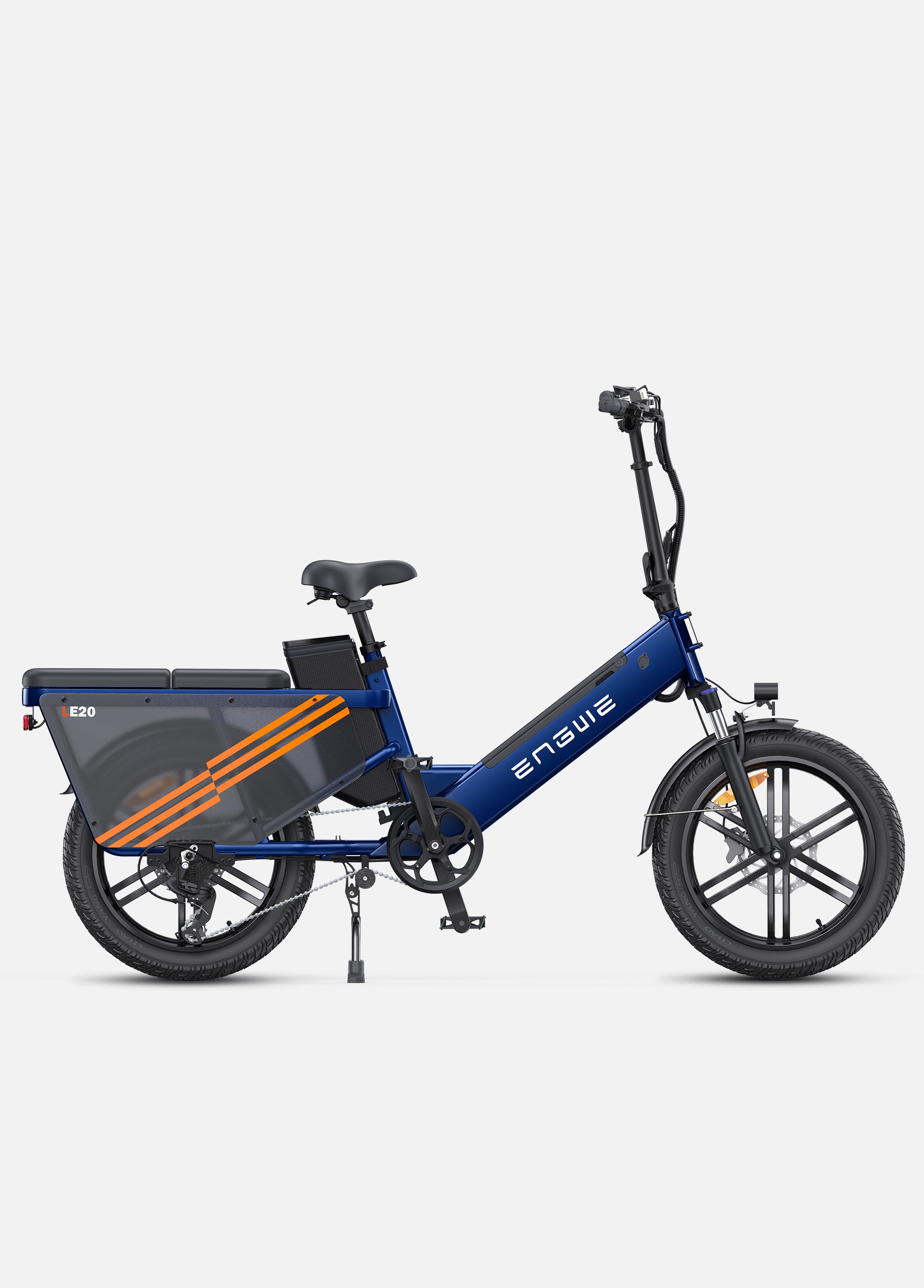 ENGWE LE20 bicicleta electrica cargo albastru o baterie 340 km
