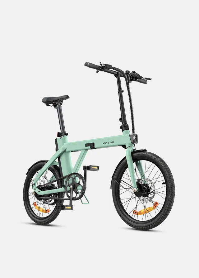 ENGWE P20 bicicletă electrică pliabilă verde 100km