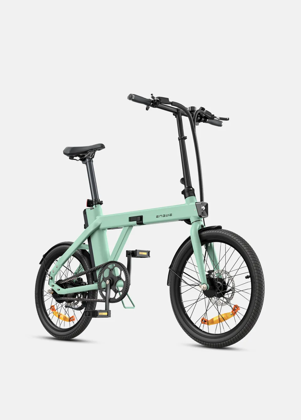 ENGWE P20 bicicletă electrică pliabilă verde 100km