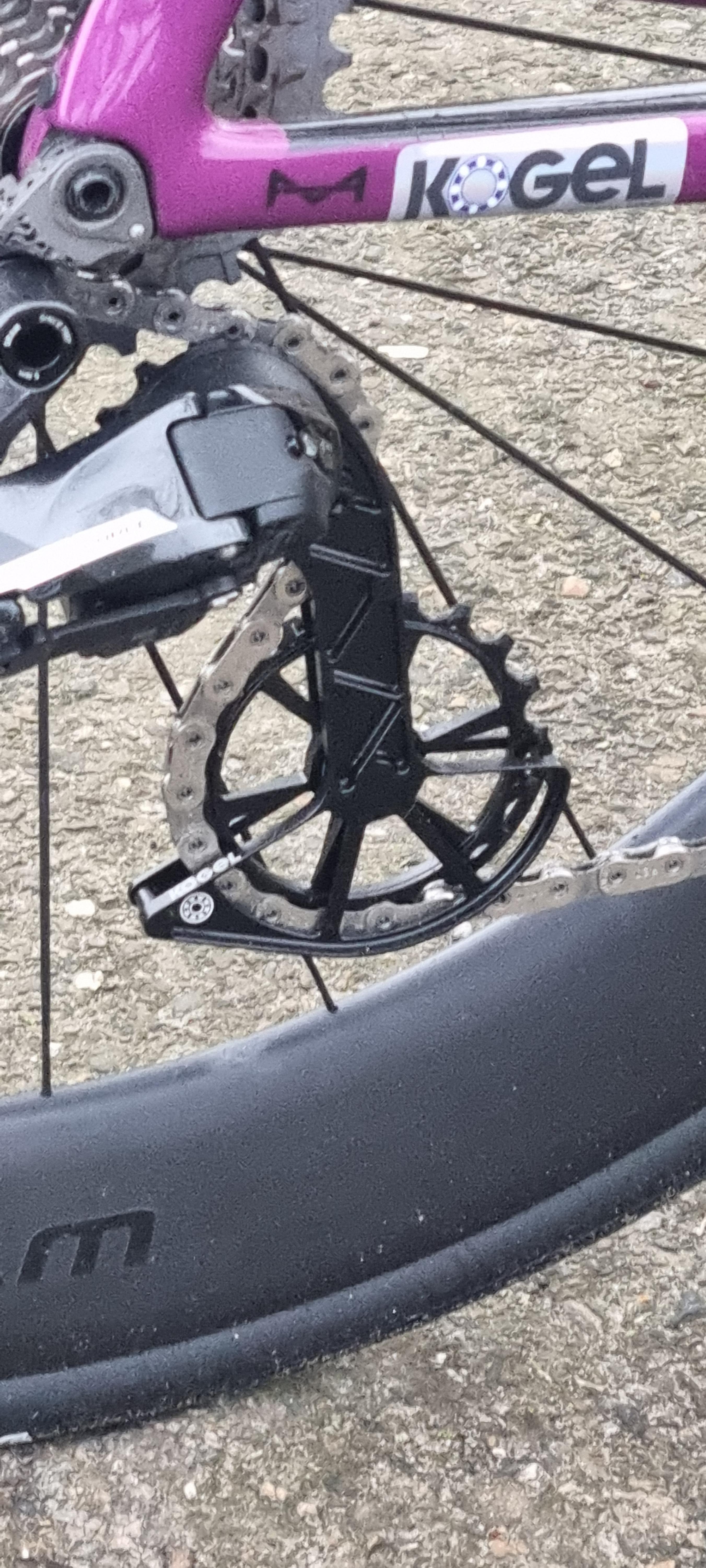 Kogel Bearings Kolossos cușcă Campagnolo EPS 12V negru