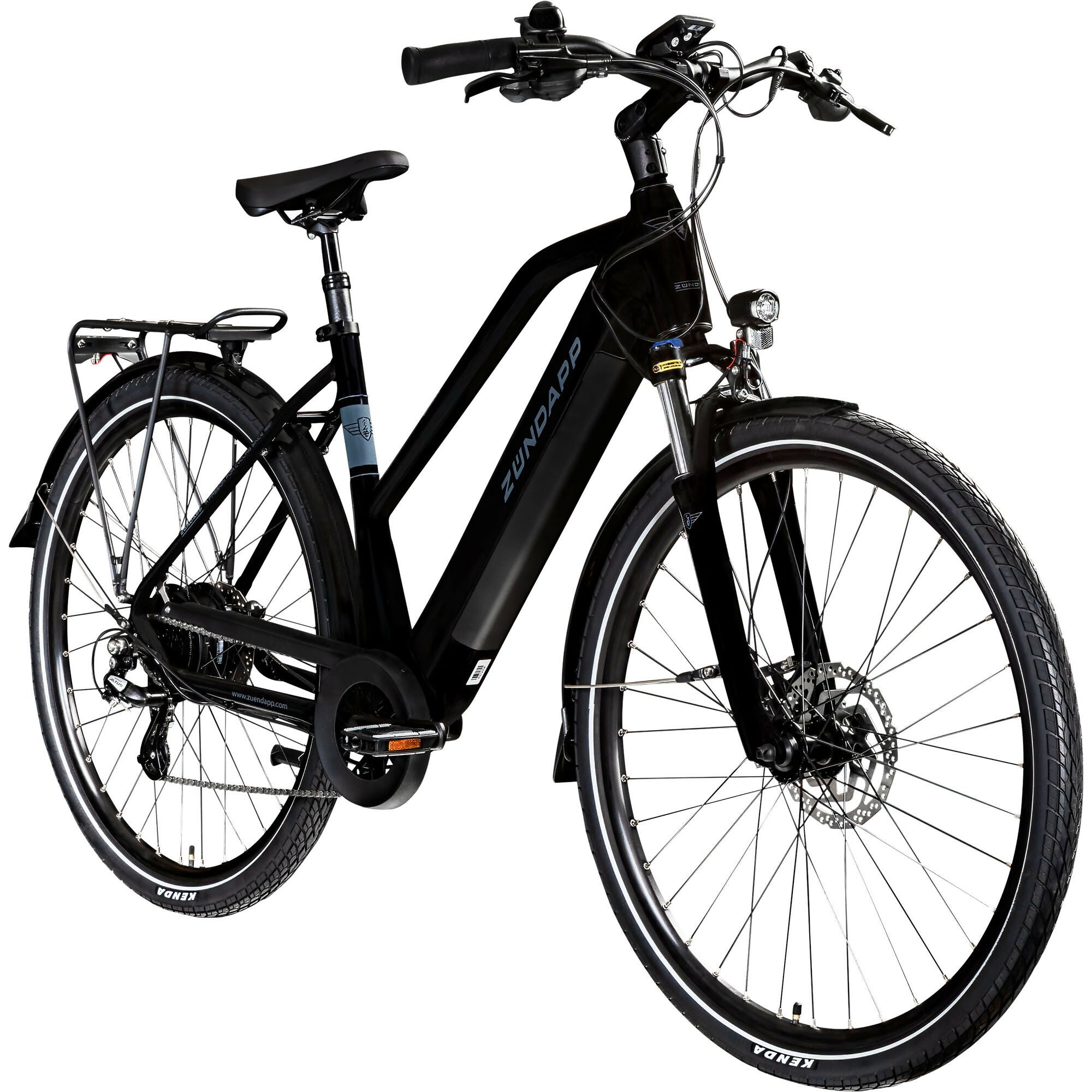 Zündapp Z810 bicicletă electrică trekking 50 cm 550Wh negru