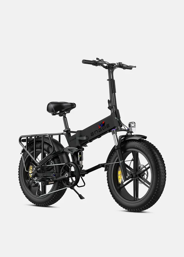 ENGWE Engine X bicicletă electrică pliabilă 20x4.0 negru