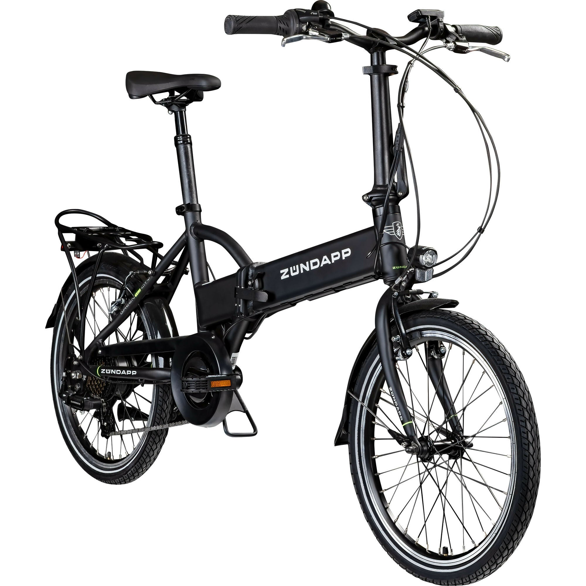 Zündapp Z101 bicicletă electrică pliabilă 20 inch neagră 250W