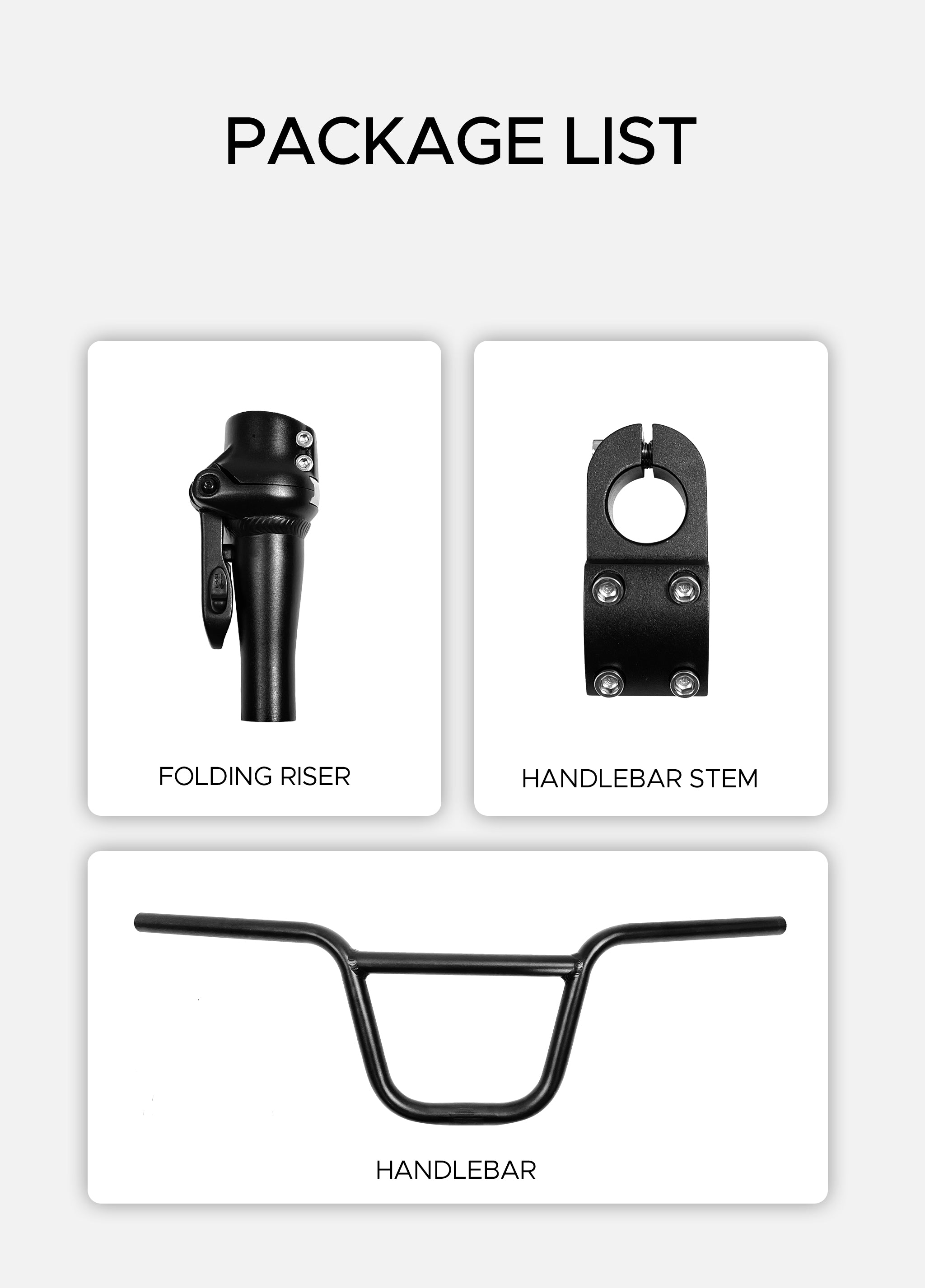 ENGWE ghidon BMX bicicletă electrică X20 / L20 negru
