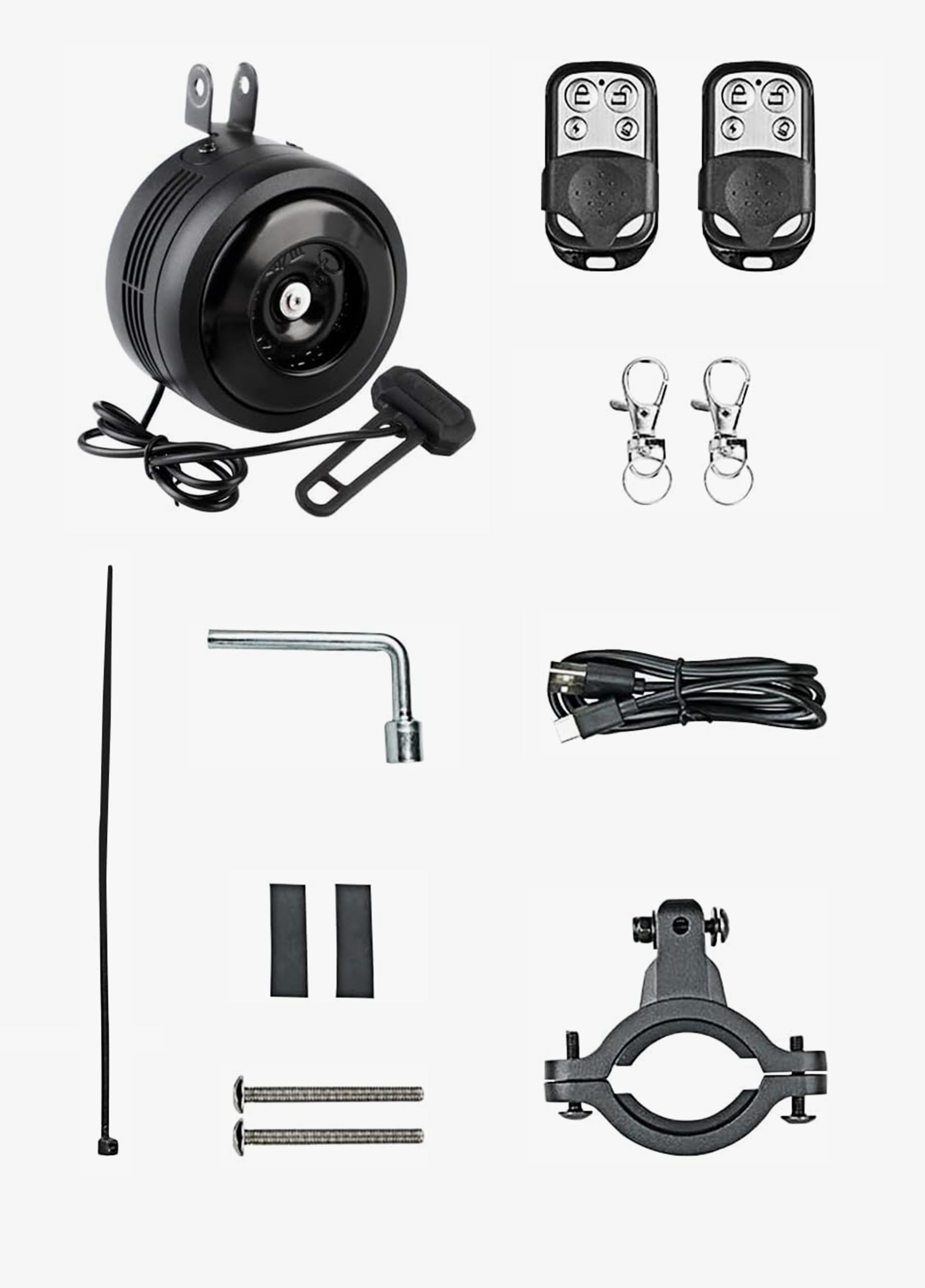 ENGWE alarma antifurt bicicleta cu vibratii USB