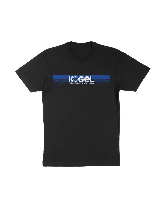 Kogel Bearings tricou bumbac negru M
