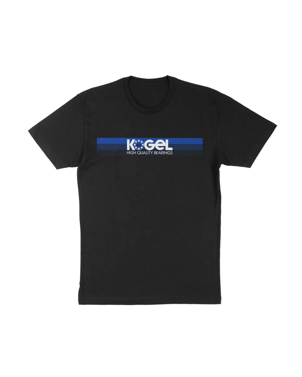 Kogel Bearings tricou bumbac negru M
