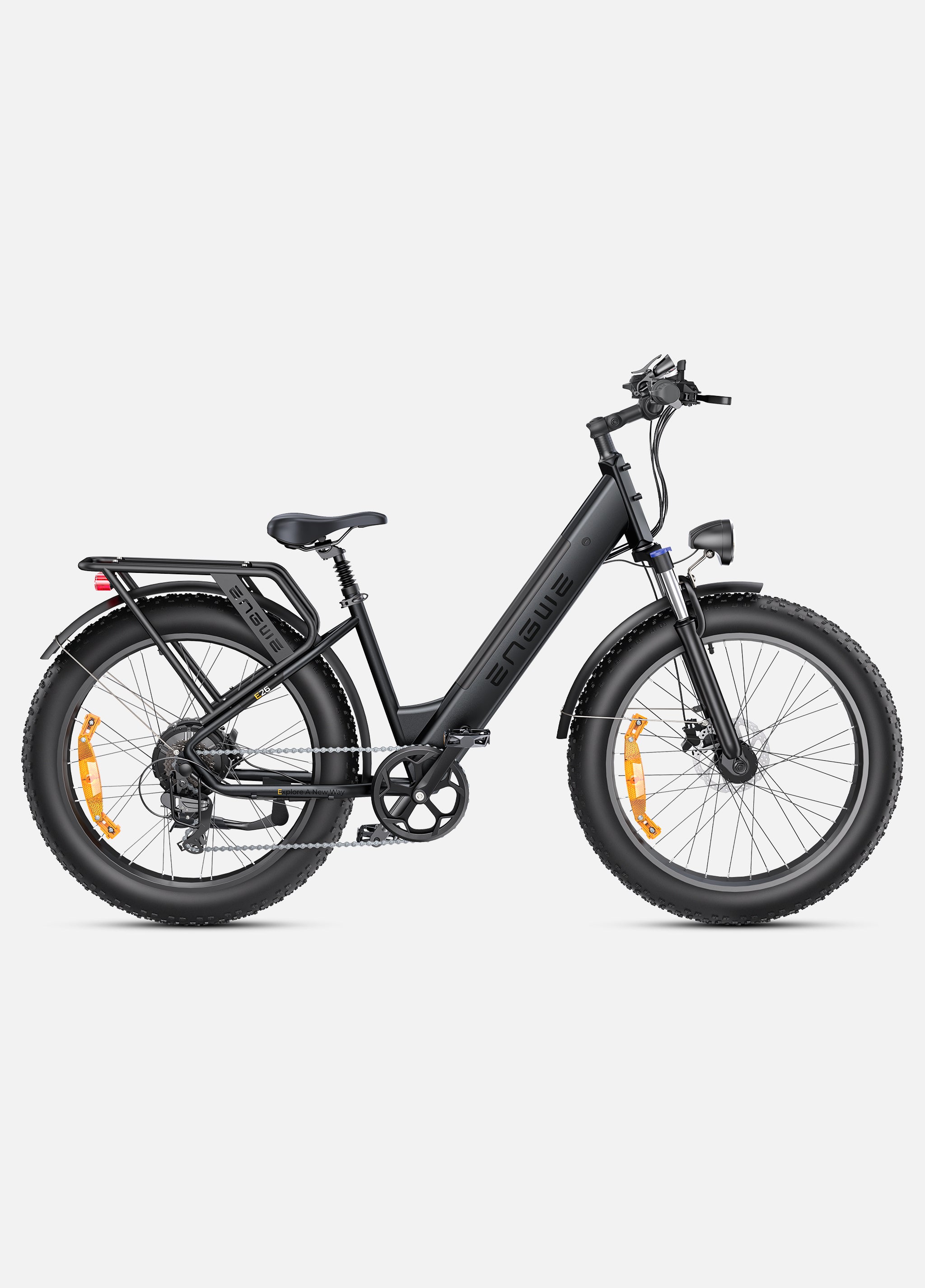 ENGWE E26 bicicletă electrică step-through gri 140km