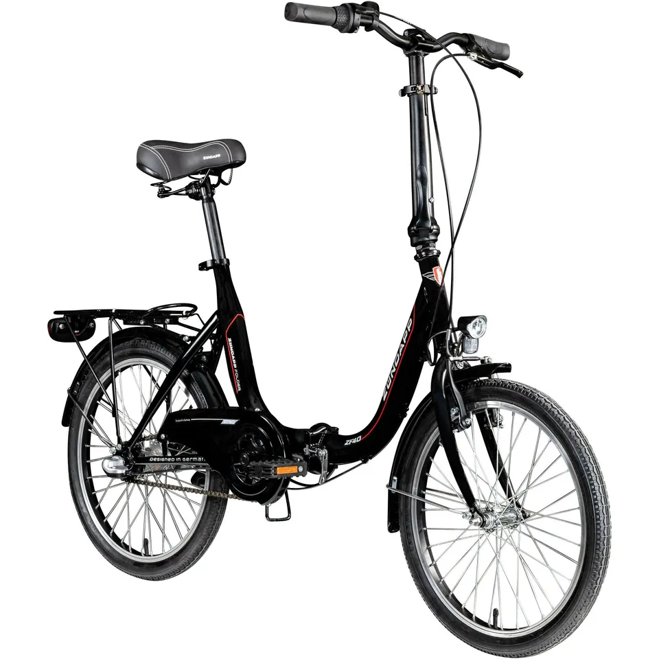 Zündapp ZF40 bicicletă pliabilă 20 inch crem 3 viteze