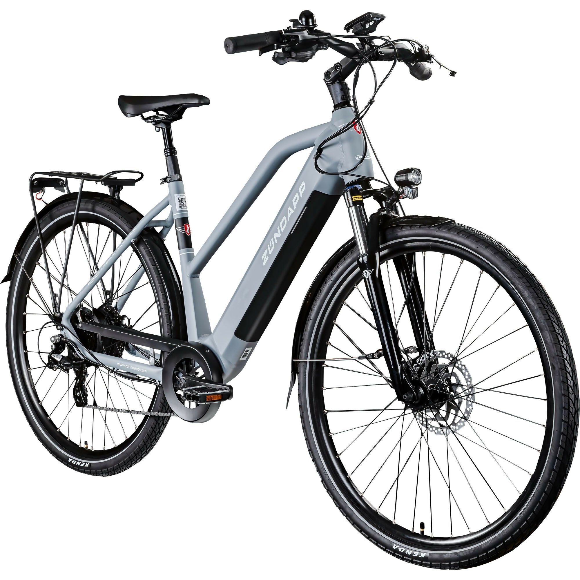 Zündapp Z810 bicicletă electrică trekking 50 cm 550Wh negru
