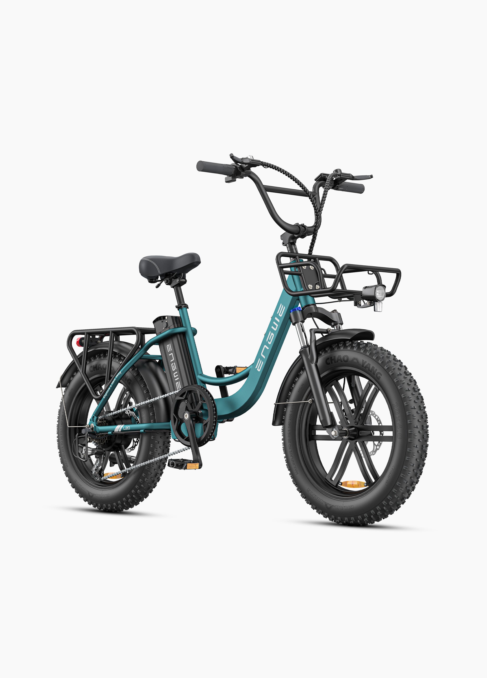 ENGWE L20 Boost bicicletă electrică neagră 126km