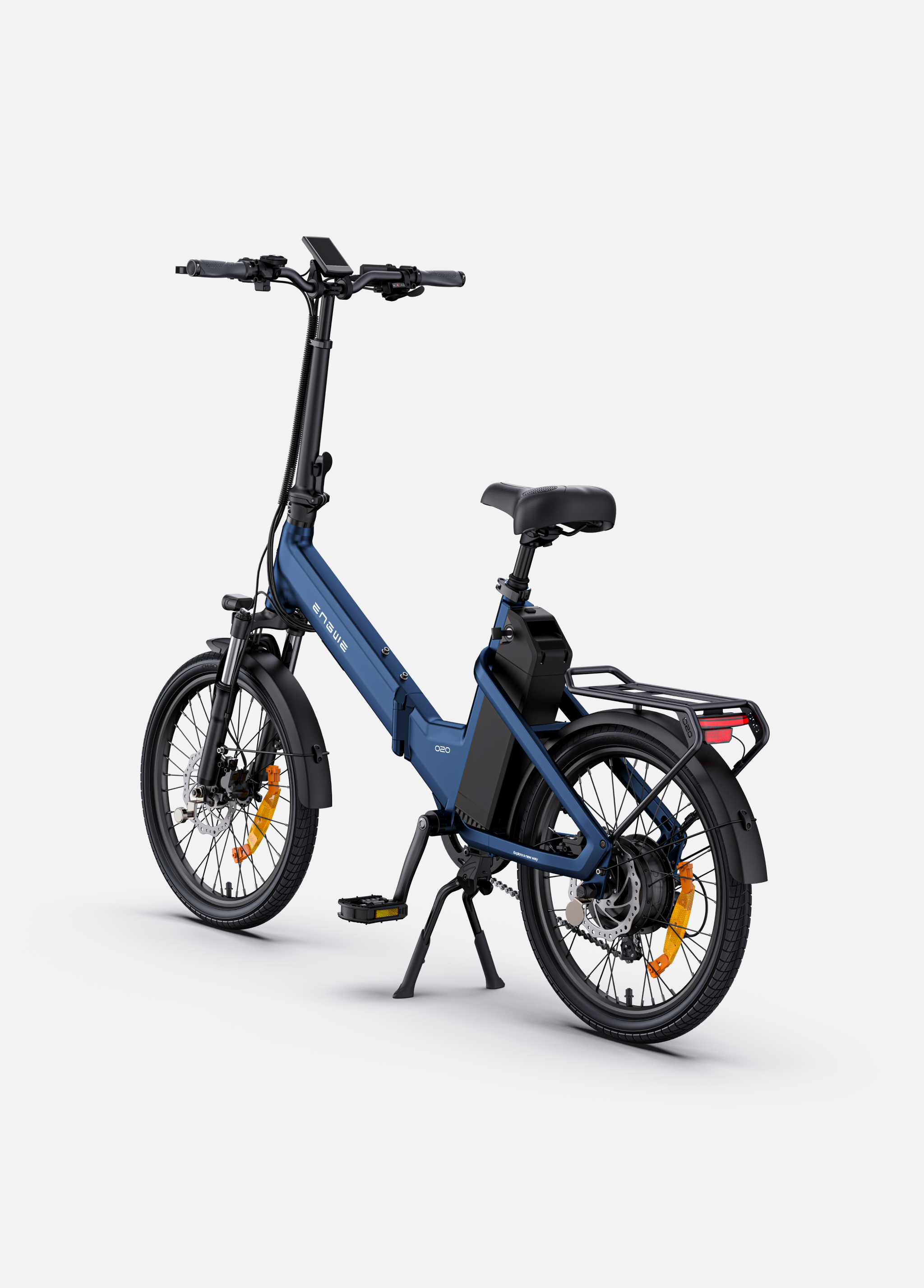 ENGWE O20 Boost bicicletă electrică pliabilă gri grafit