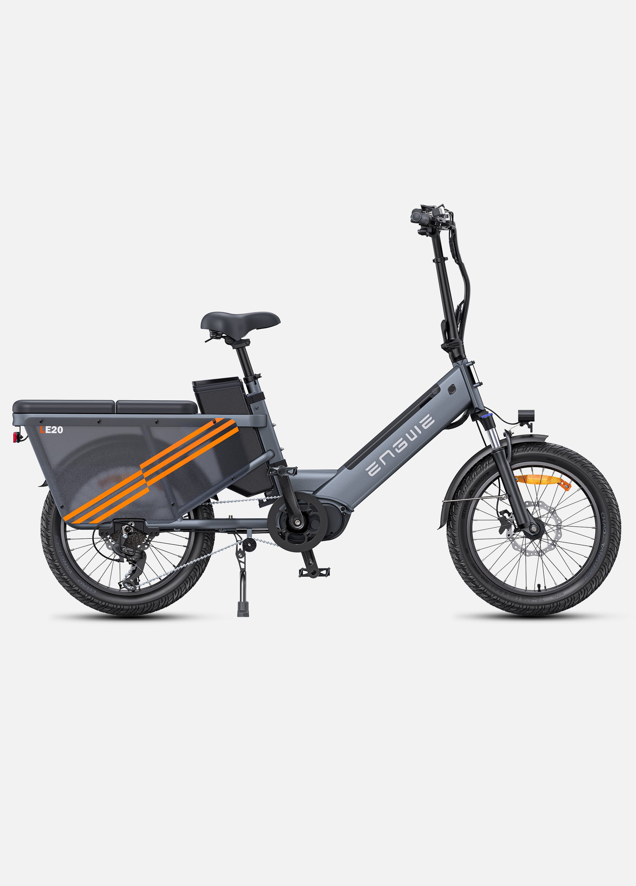 ENGWE LE20 bicicletă electrică cargo longtail albastru