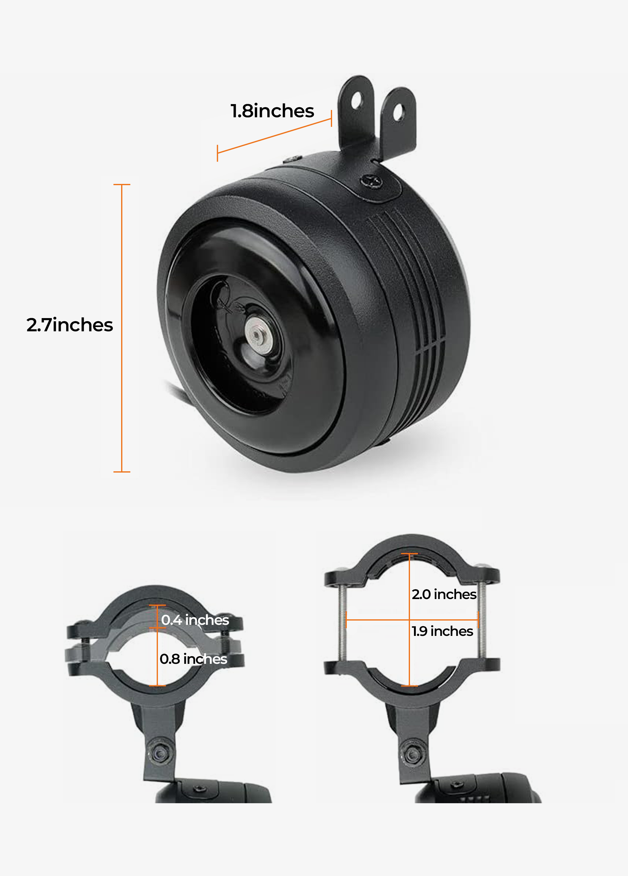 ENGWE alarma antifurt bicicleta cu vibratii USB