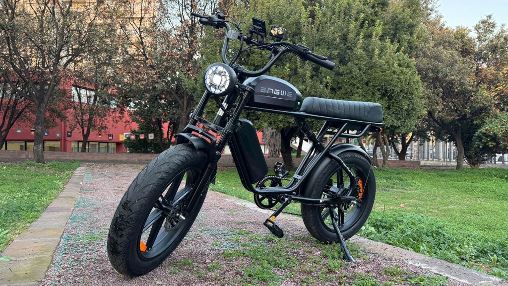 ENGWE M1 bicicleta electrica negru baterie dubla 170 km