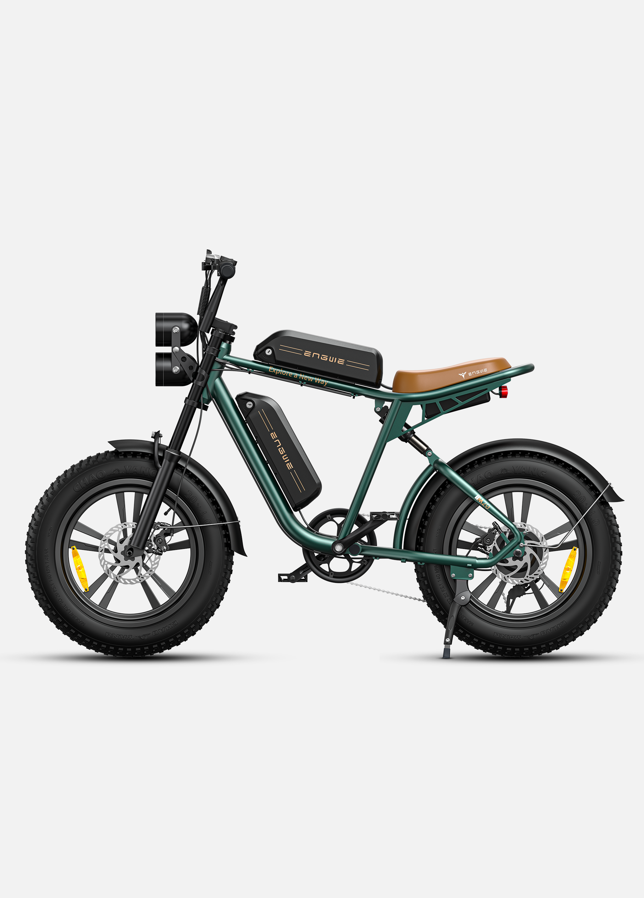 ENGWE M20 bicicleta electrica negru baterie dubla 150 km