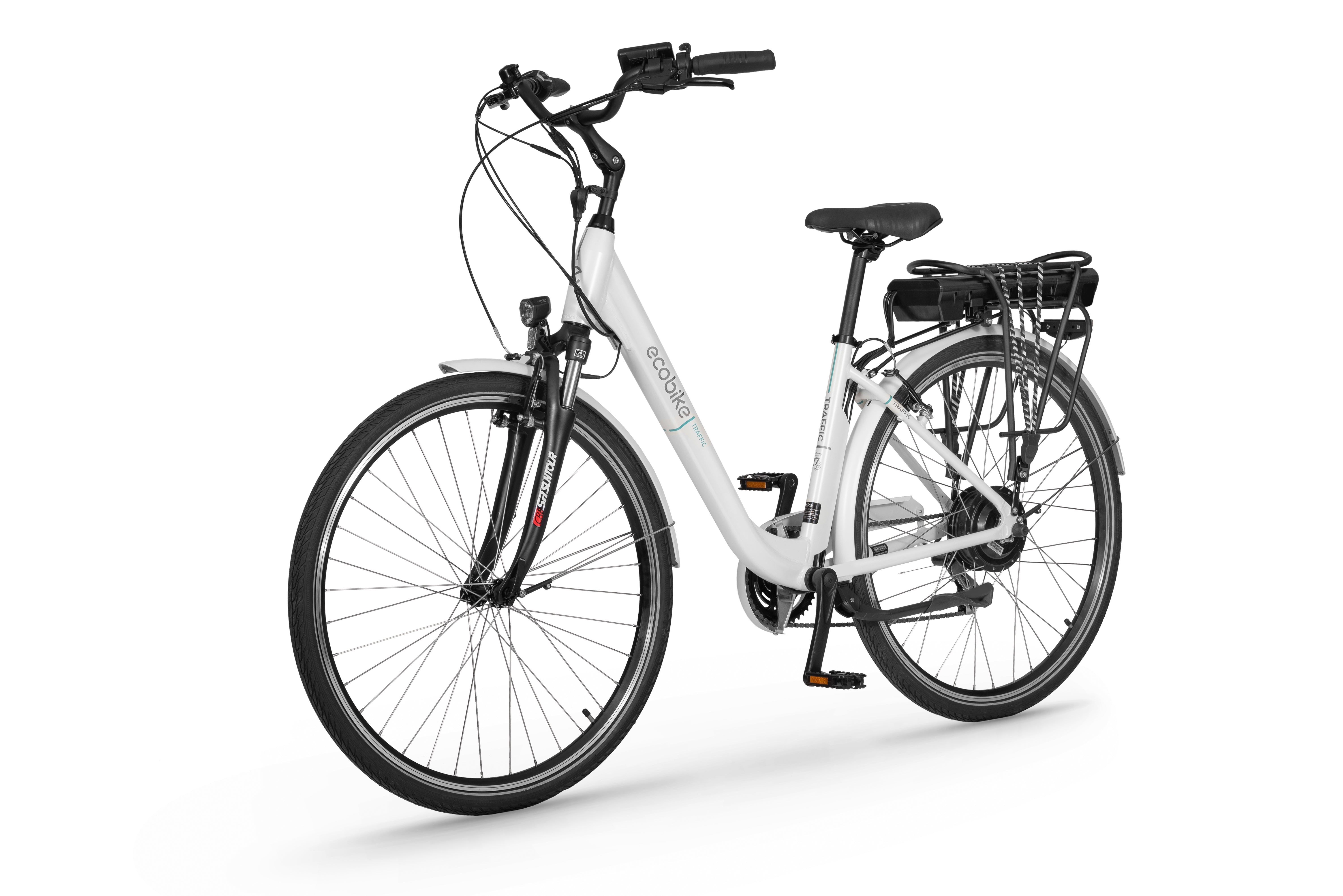 Ecobike Traffic White bicicleta electrica 28" 10,4Ah