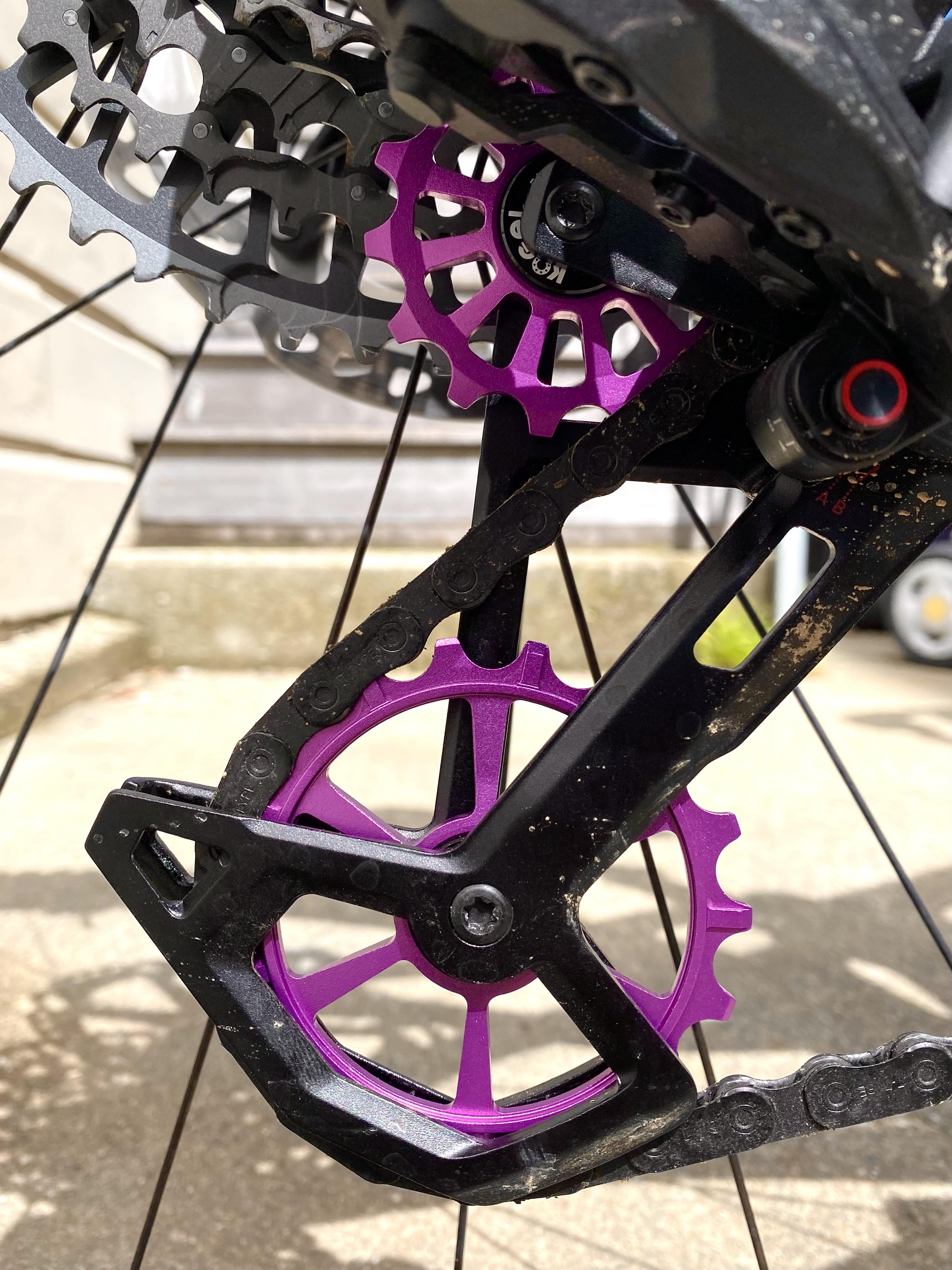 Kogel SRAM 1x11 role schimbator 12/14T ceramice negre