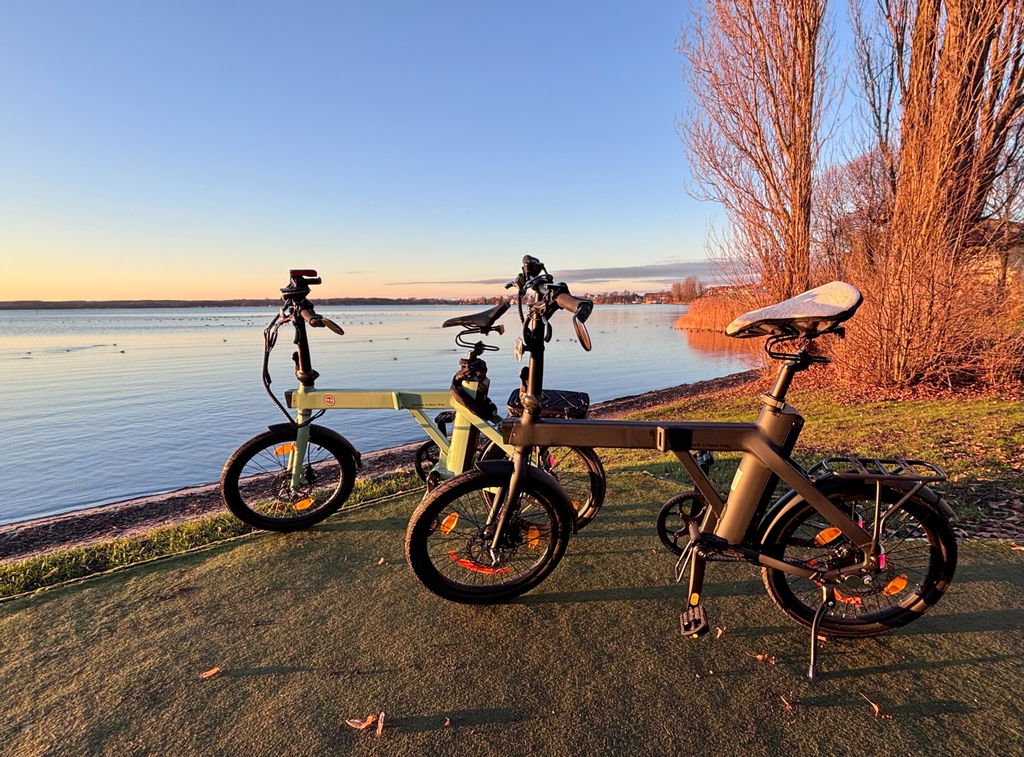 ENGWE P20 bicicletă electrică pliabilă verde 100km