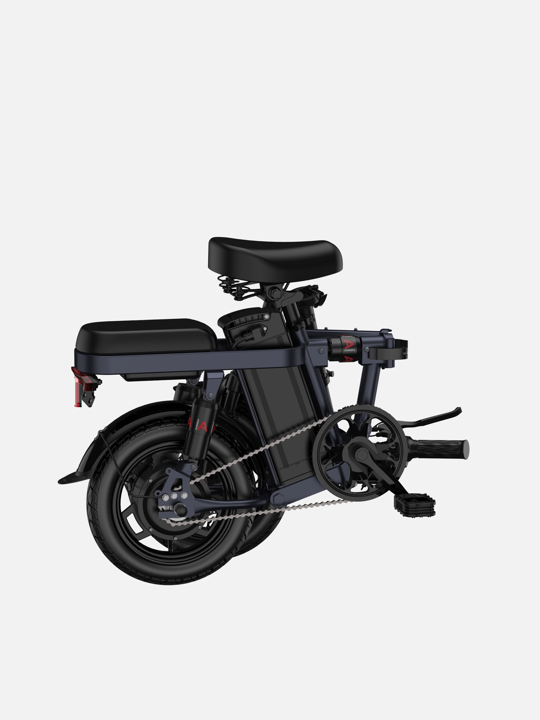 ENGWE T14 mini bicicletă electrică pliabilă portocaliu