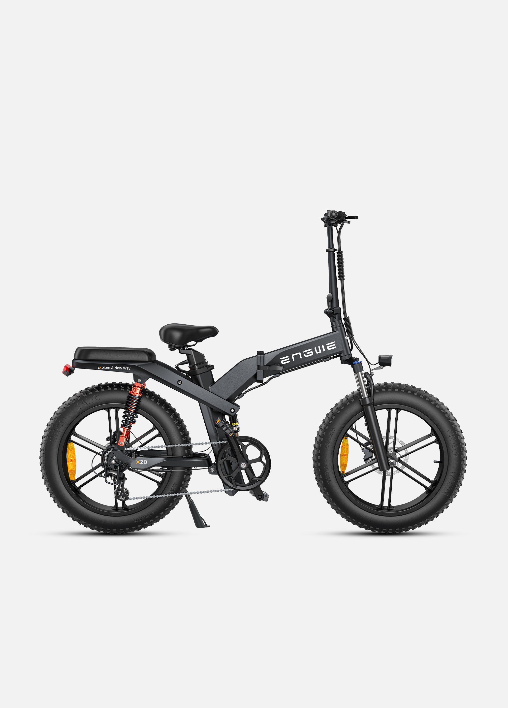 ENGWE X26 bicicletă electrică pliabilă neagră 29,2Ah