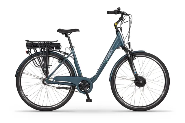 Ecobike Basic Nexus Blue bicicleta electrica 11.6Ah cadru jos