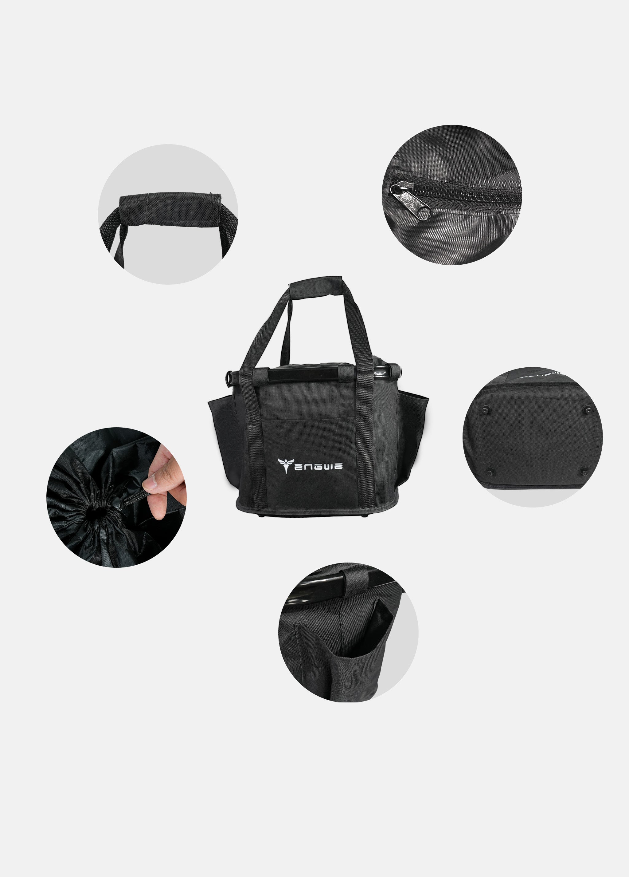 ENGWE cos fata ghidon bicicleta 19L impermeabil